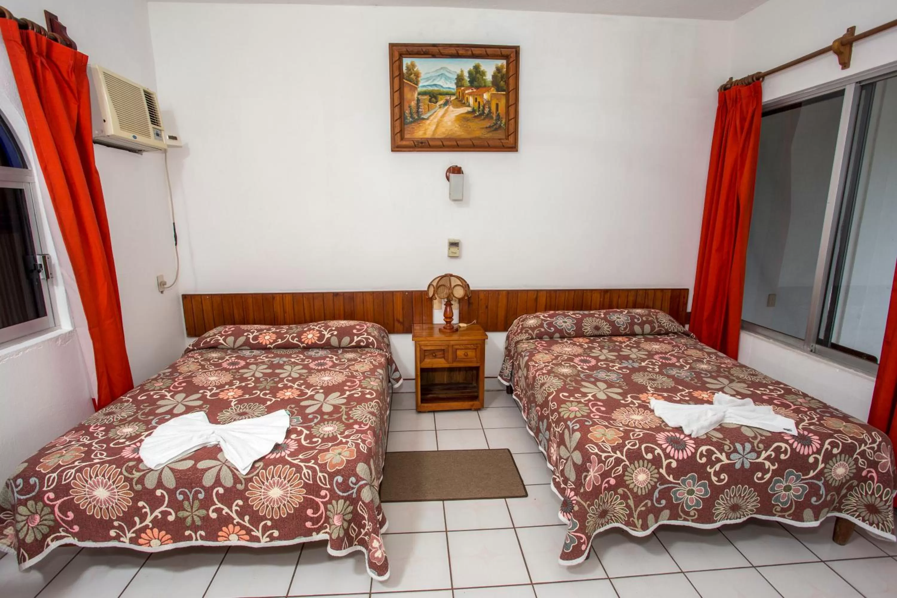 Bed in Hotel San Juan