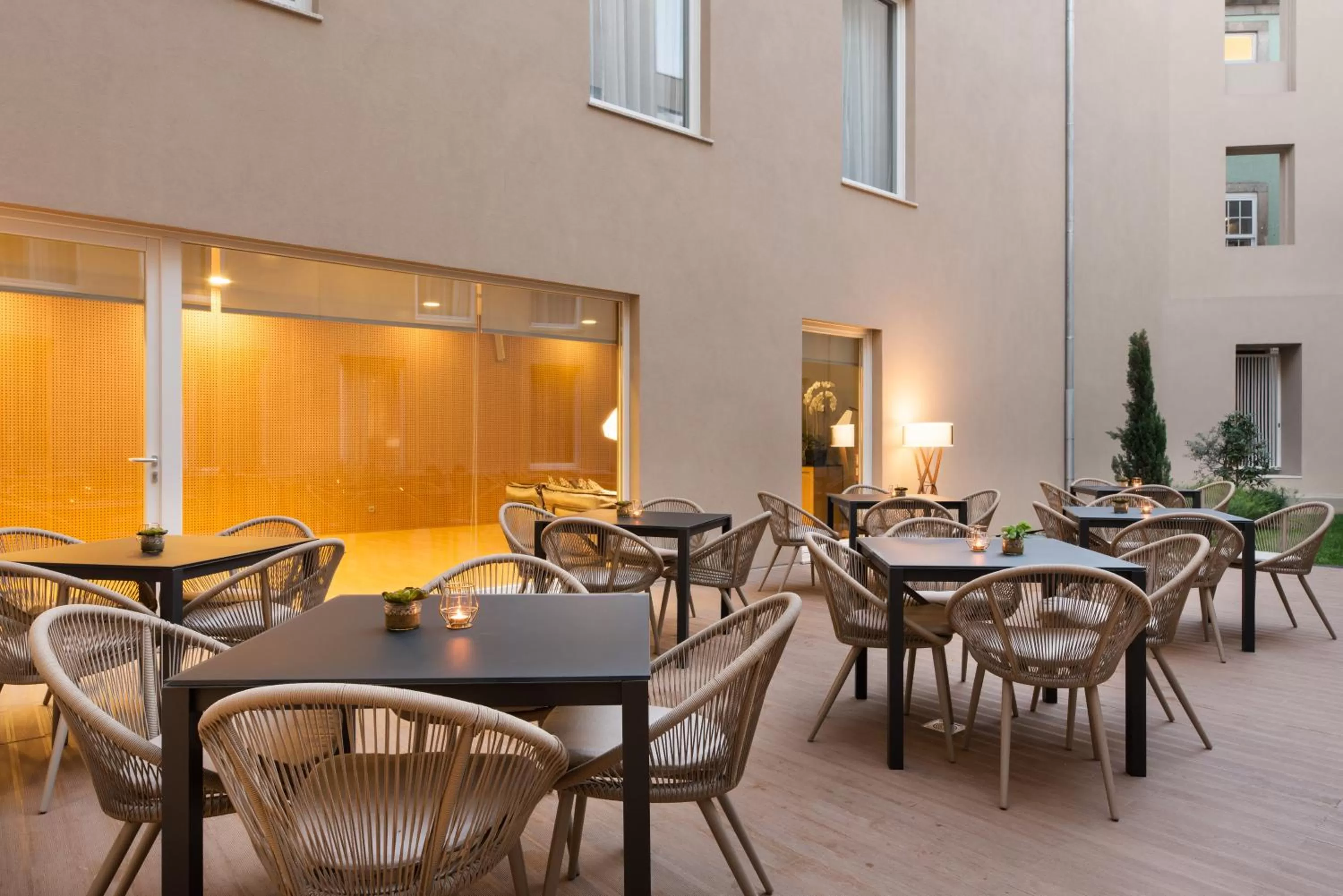 Patio in Eurostars Porto Centro