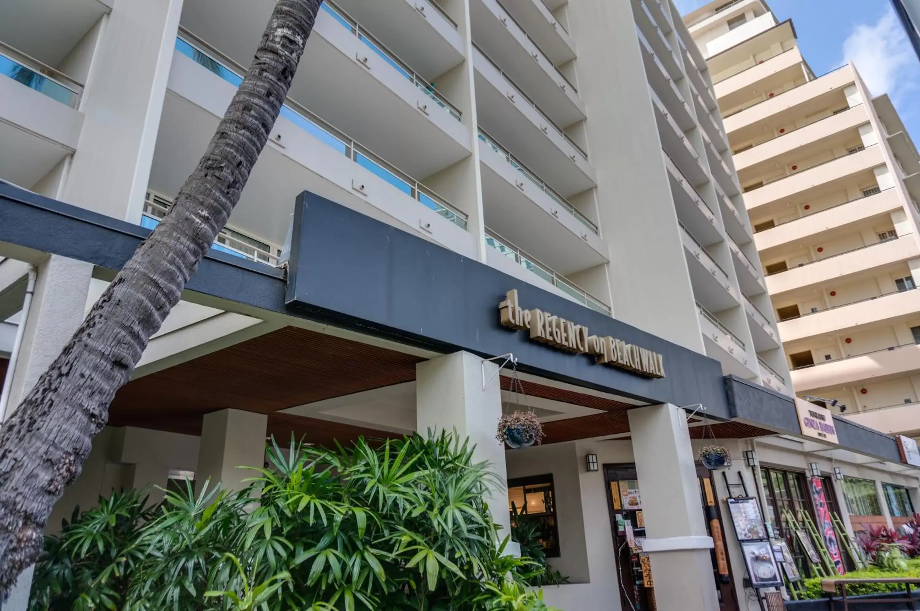Facade/entrance, Property Building in Regency on Beachwalk Waikiki by OUTRIGGER