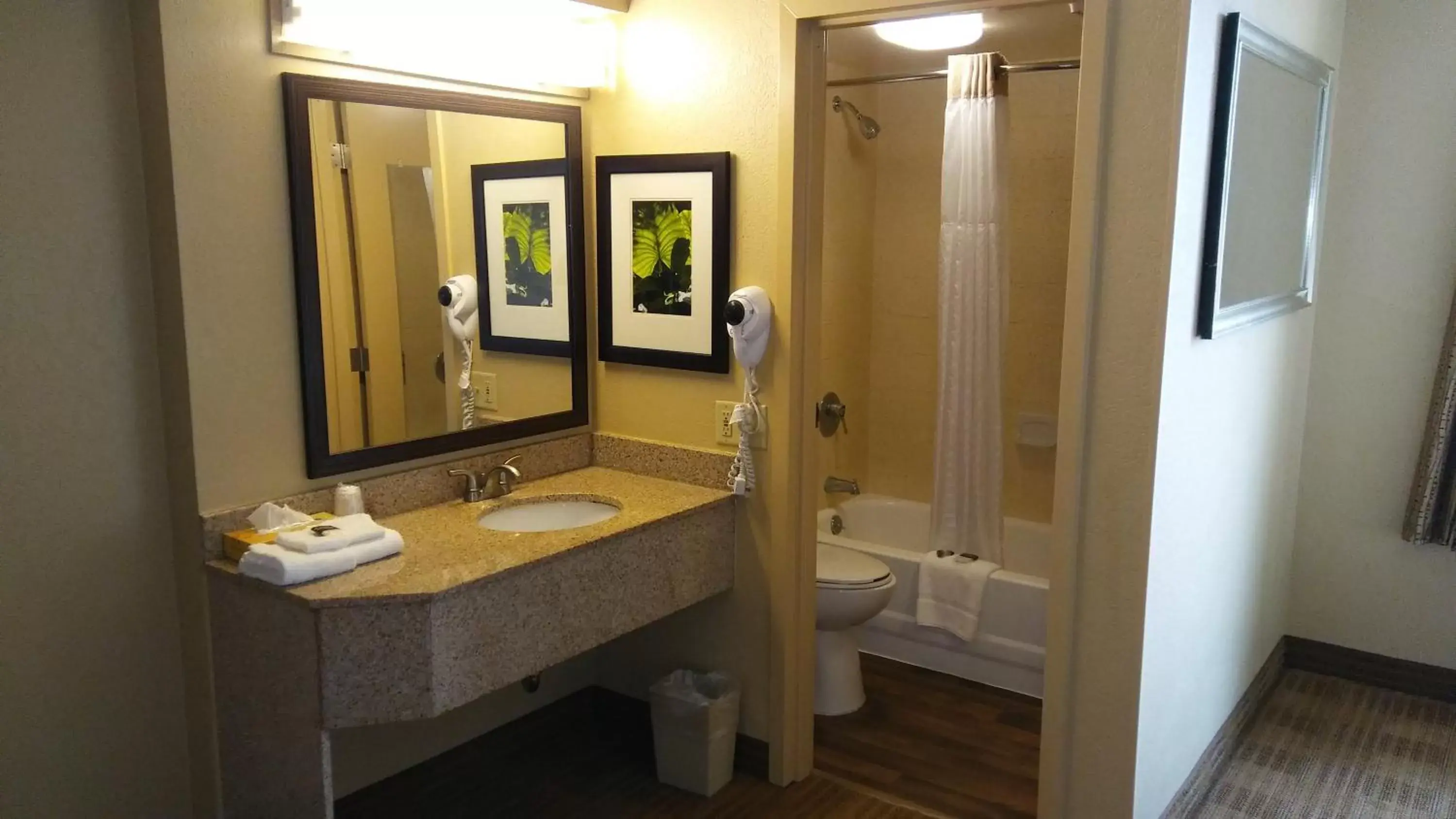 Bathroom in Extended Stay America Suites - Dallas - Las Colinas - Green Park Dr