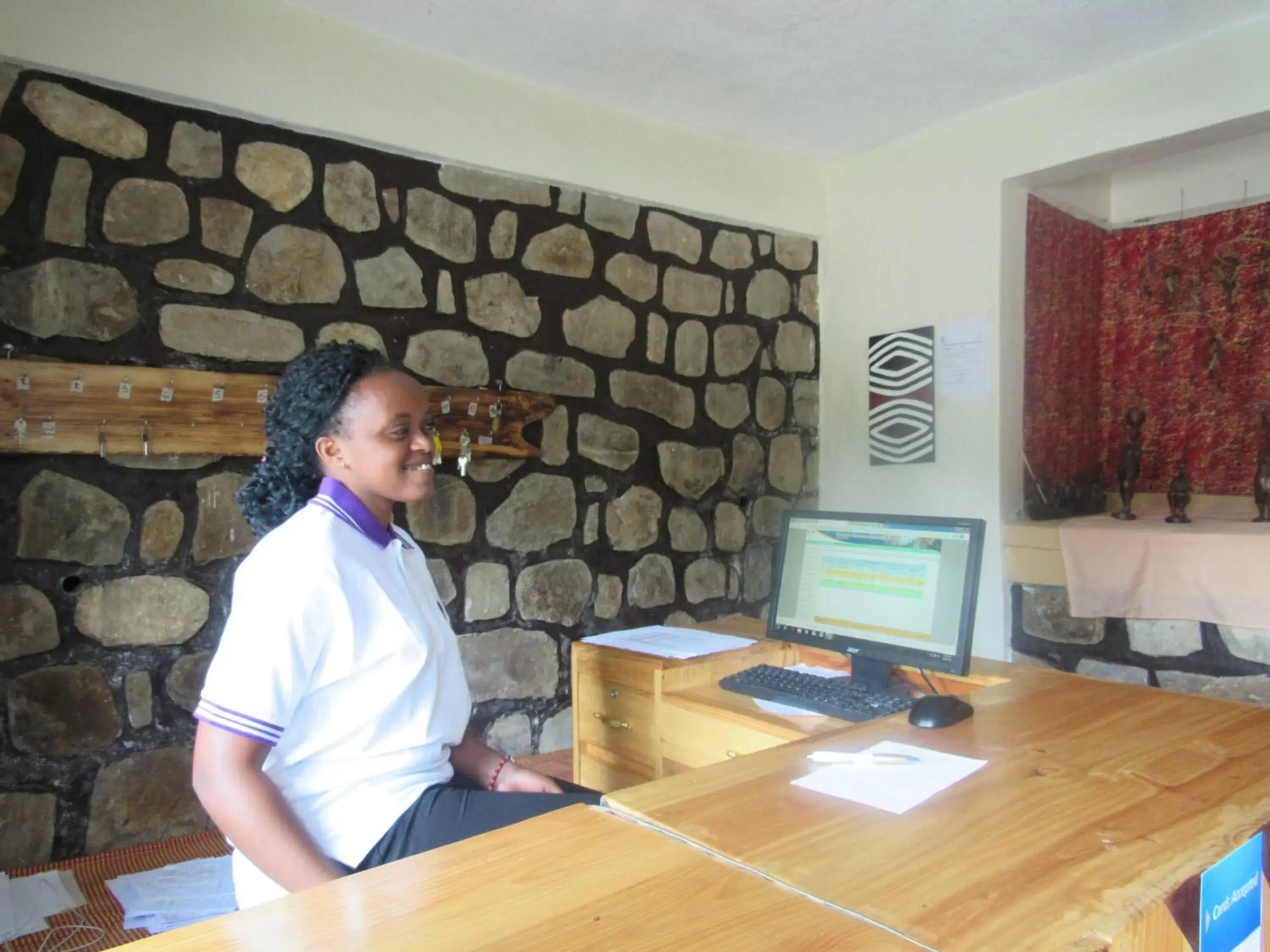 Lobby or reception in Rebero Kivu Resort Lobby or reception in Rebero Kivu Resort