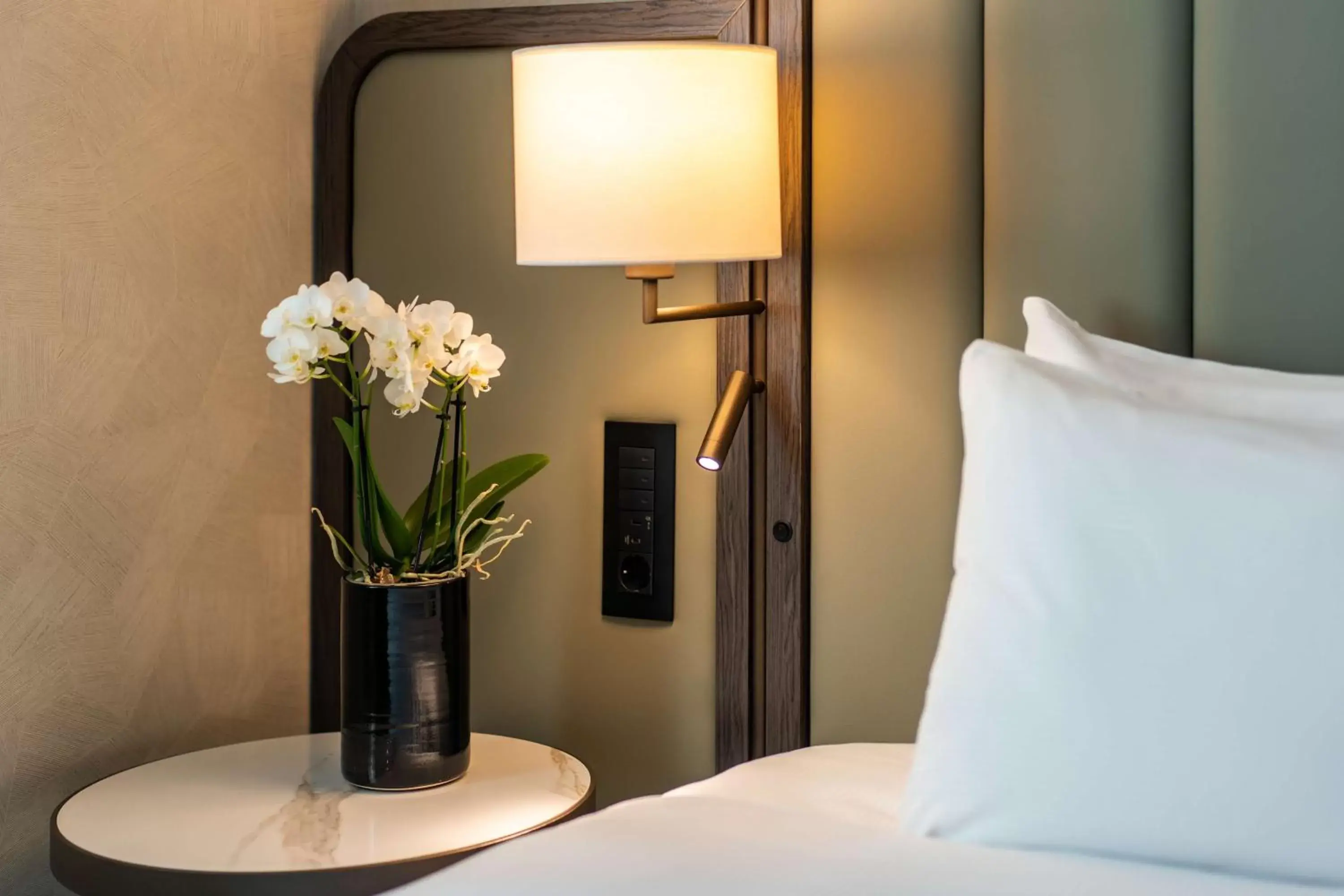 Bed in Hilton Sofia Bed in Hilton Sofia