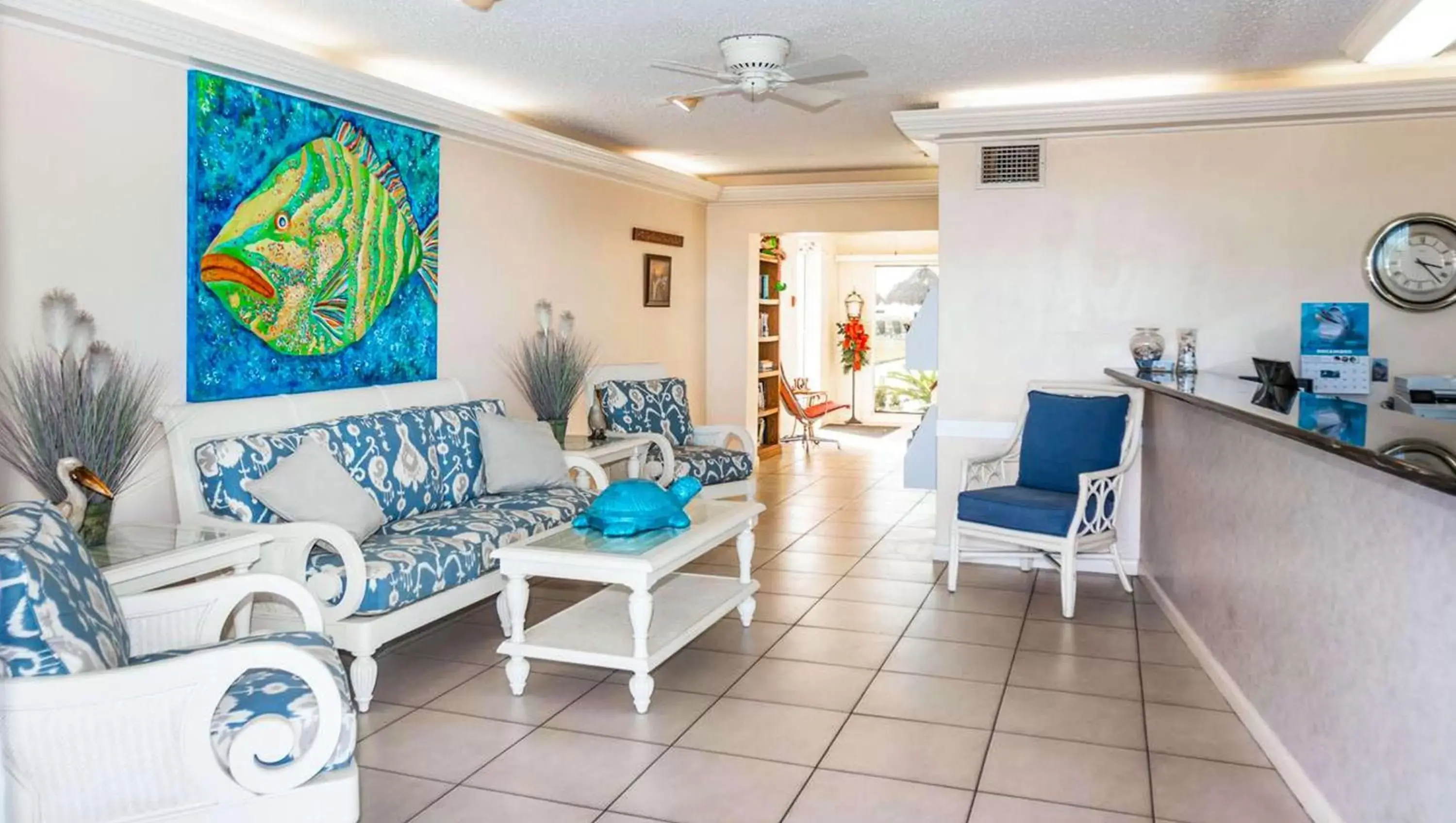 Lobby or reception, Seating Area in Belleair Beach Resort Motel