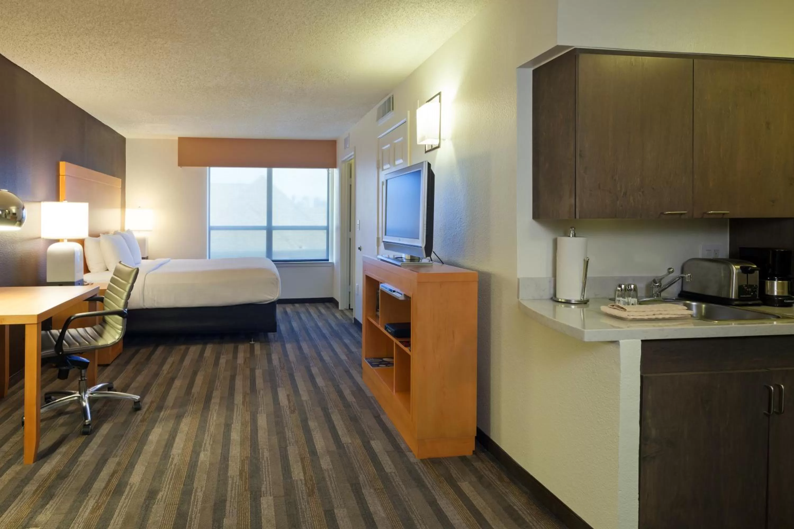Bedroom, Bed in Hyatt House Houston Galleria