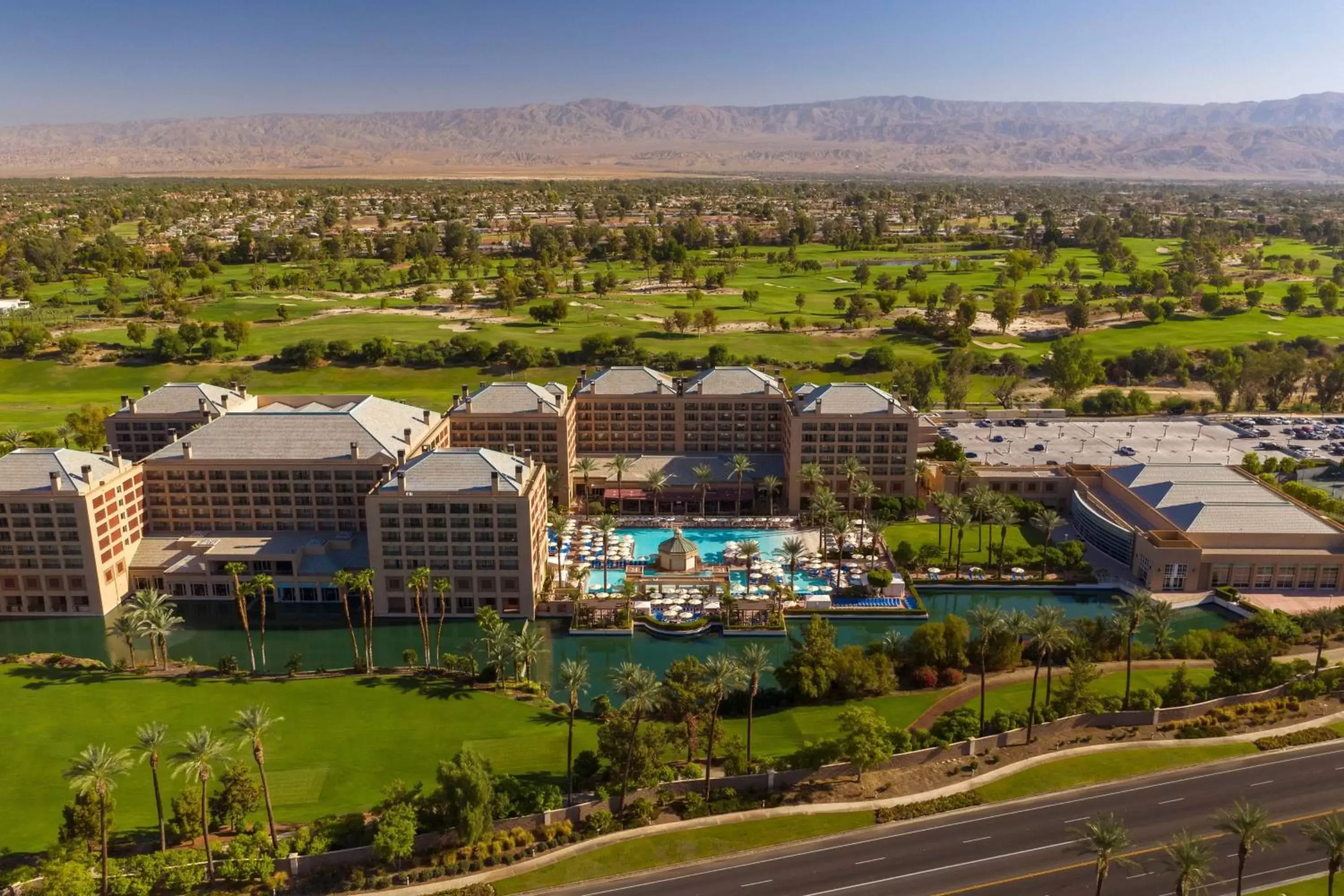 Property building, Bird's-eye View in Renaissance Esmeralda Resort & Spa, Indian Wells