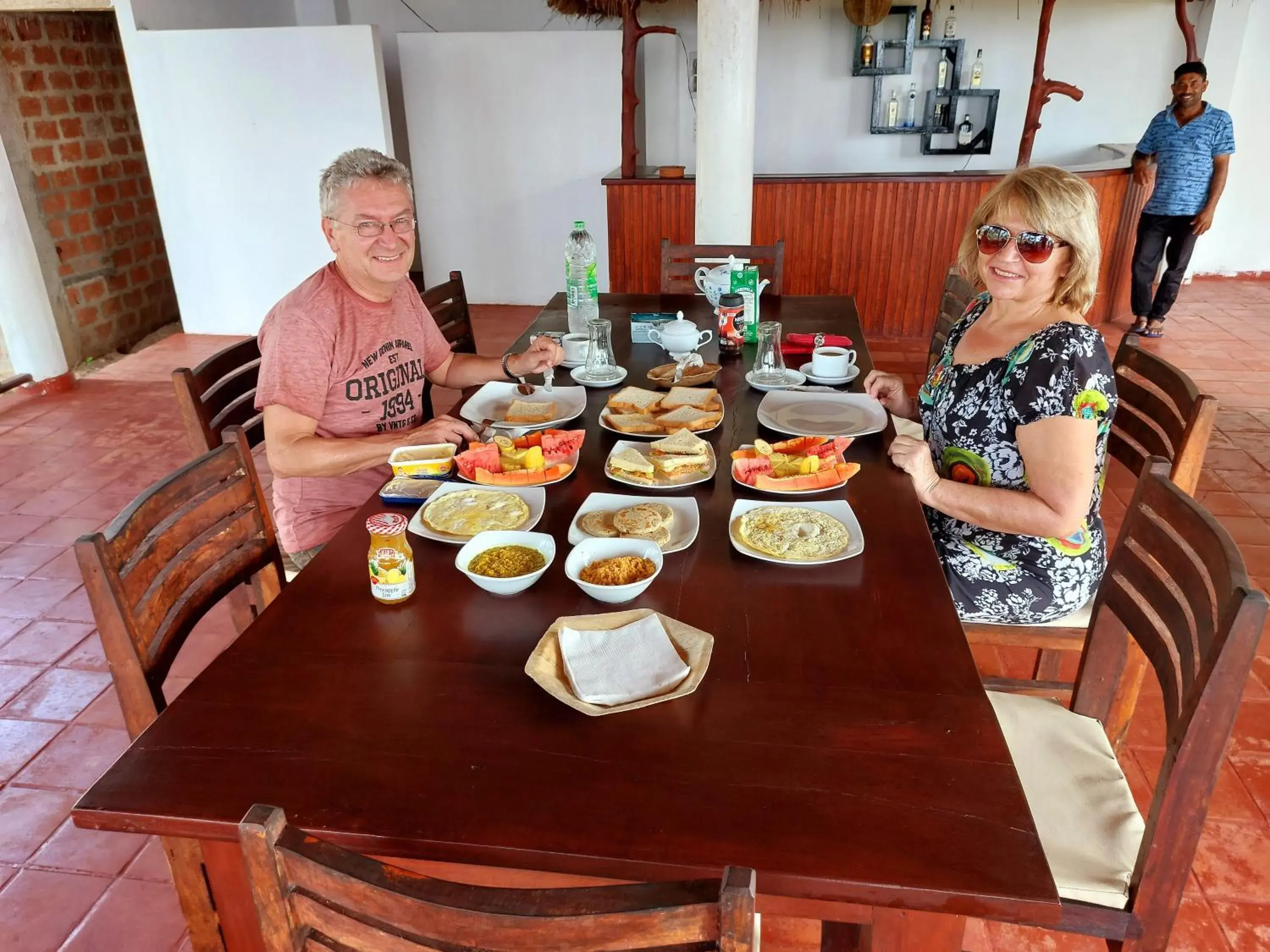 Breakfast in Helios Beach Resort Breakfast in Helios Beach Resort