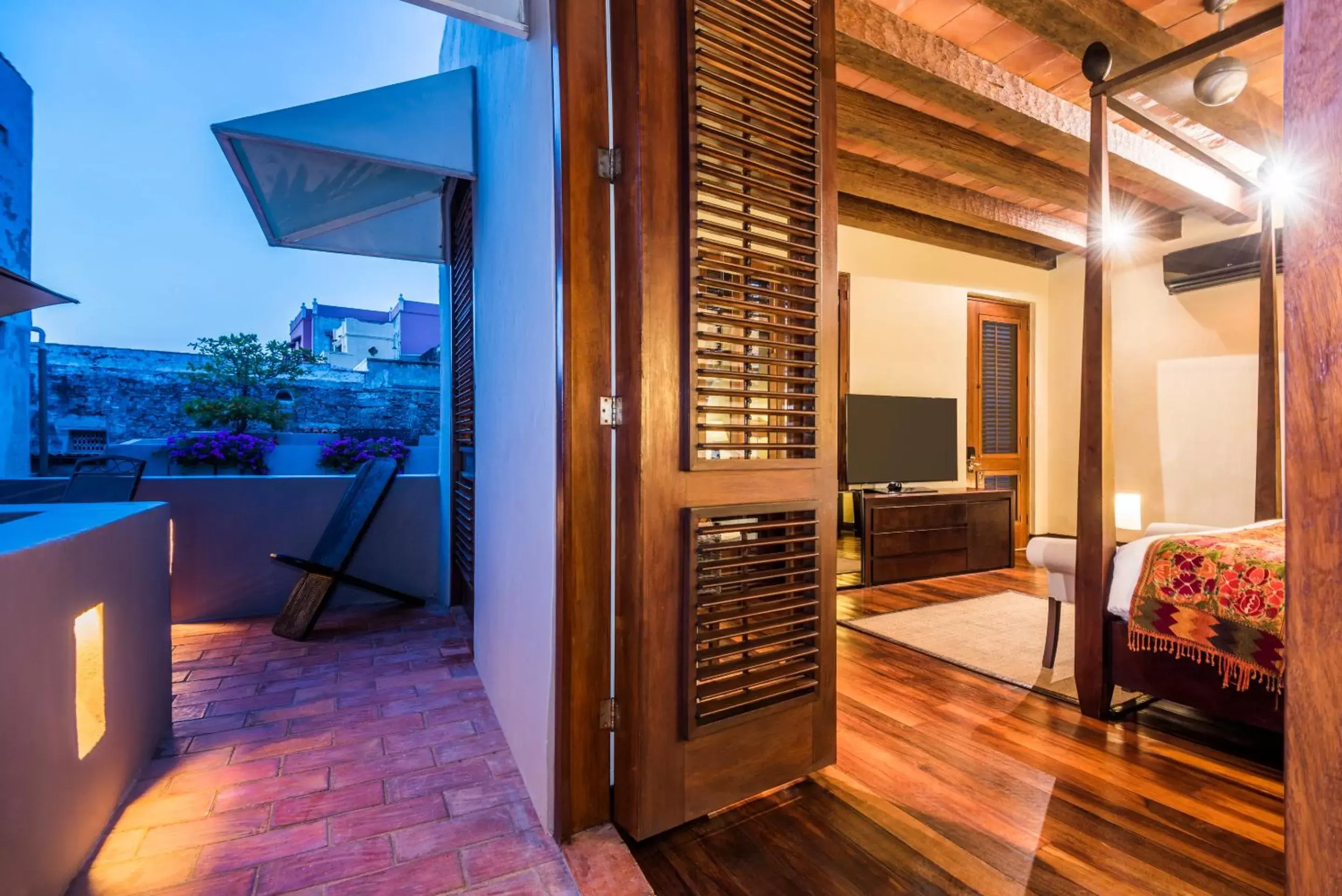 Balcony/Terrace in Ananda Hotel Boutique