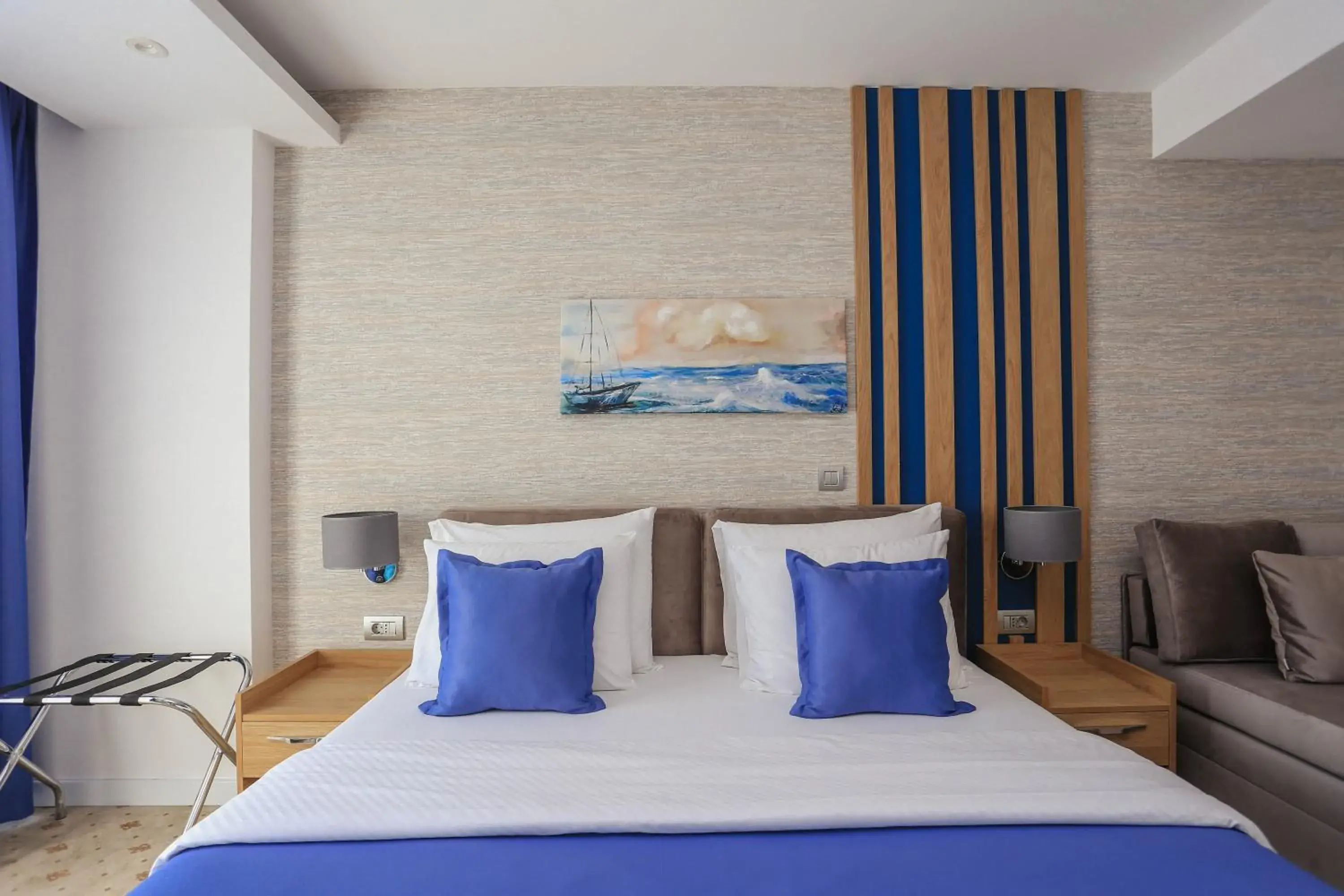 Bed in Montenegro Beach Resort
