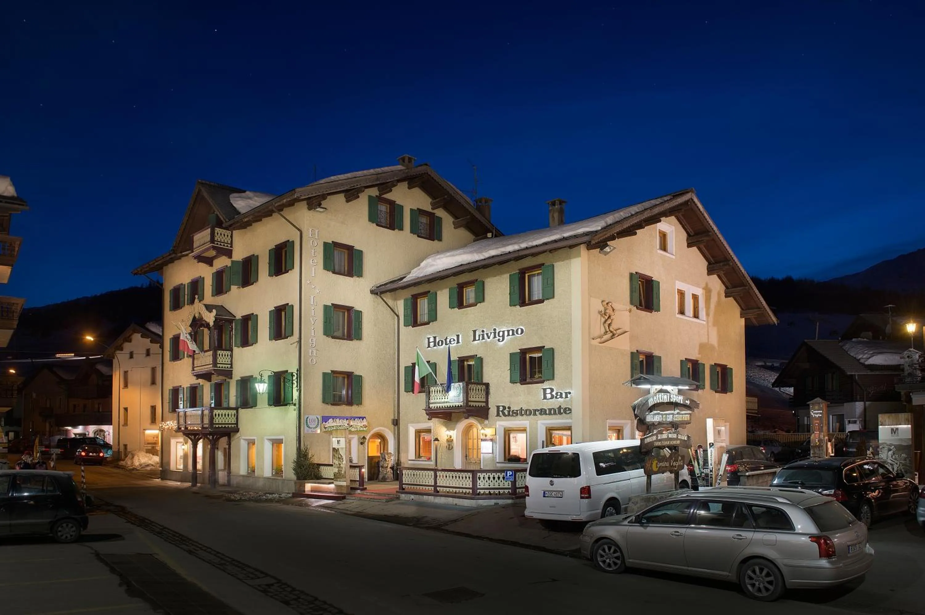 Property building in Hotel Livigno