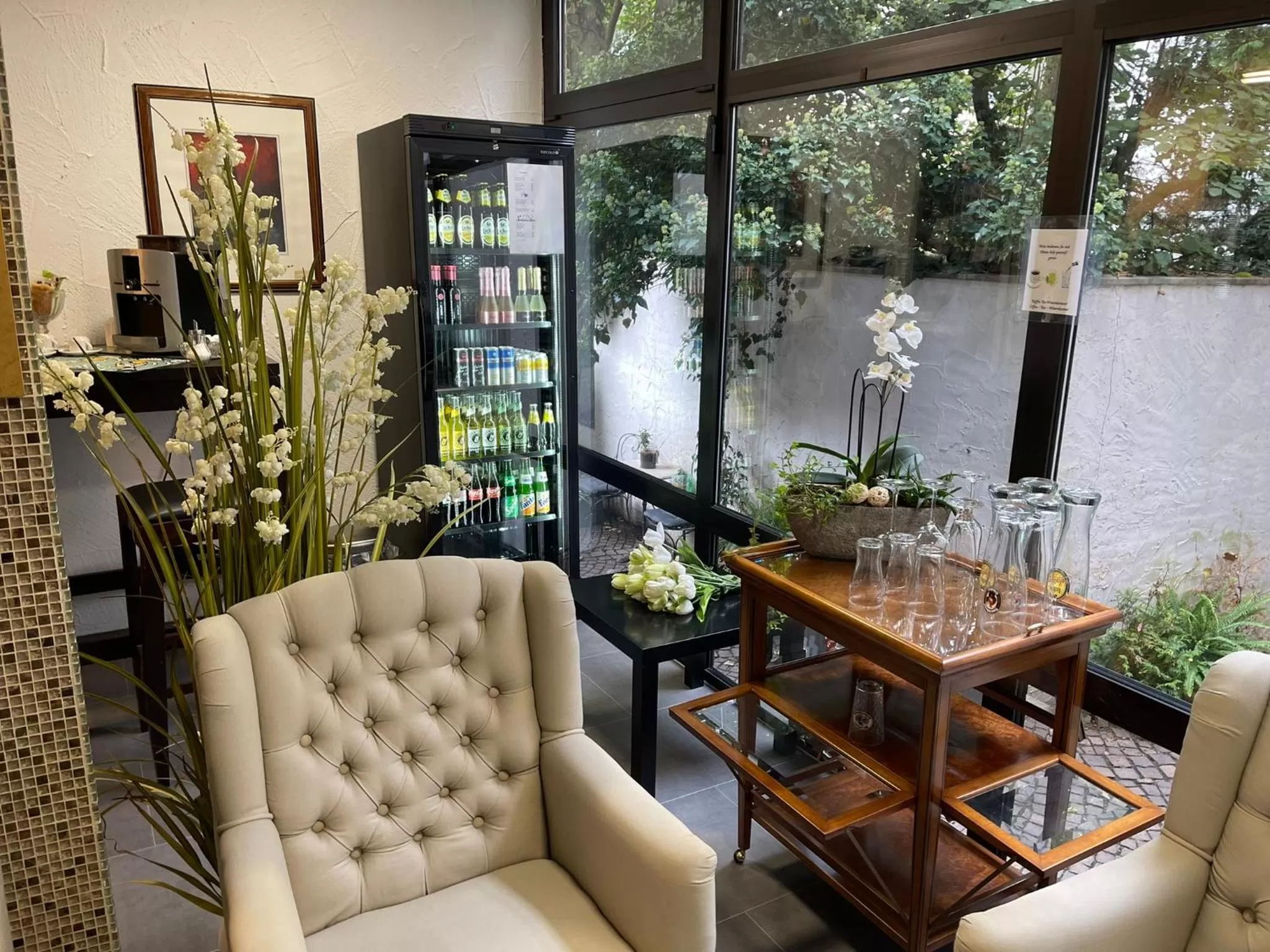 Lobby or reception in Hotel Brunnenhof