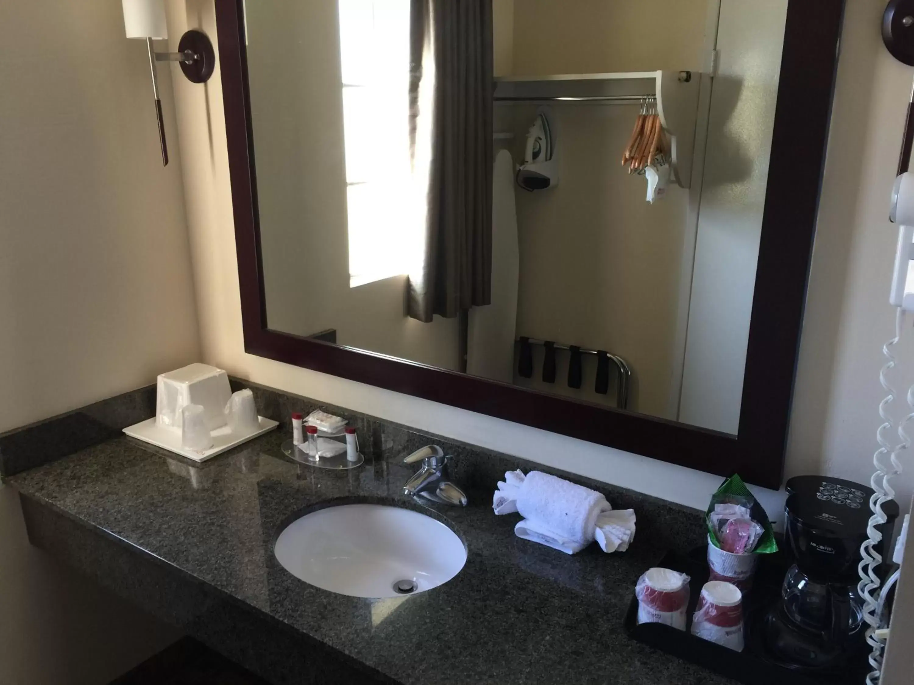Bathroom in Ramada by Wyndham San Diego Poway Miramar