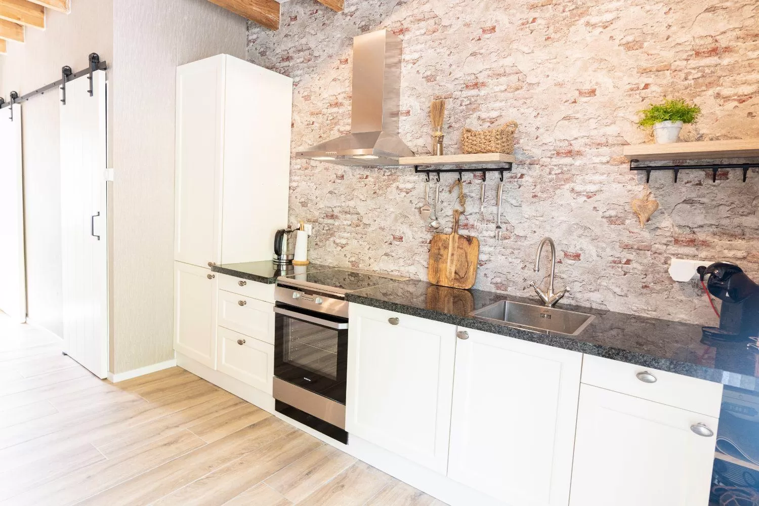 Kitchen or kitchenette, Kitchen/Kitchenette in B&B The Wellness Cottage