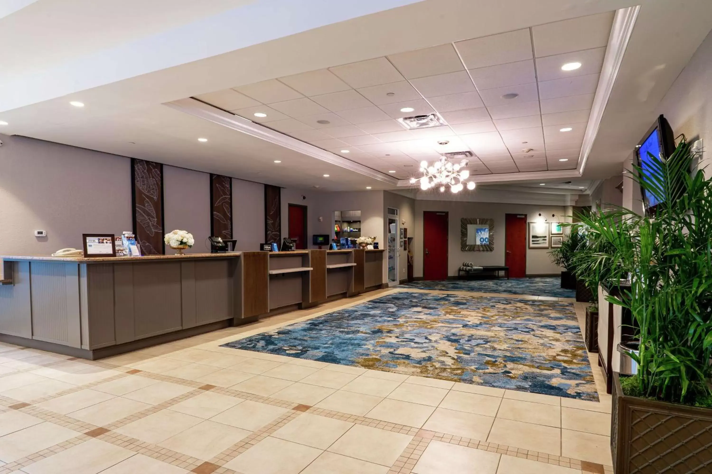 Lobby or reception in Hilton Melbourne Beach Oceanfront