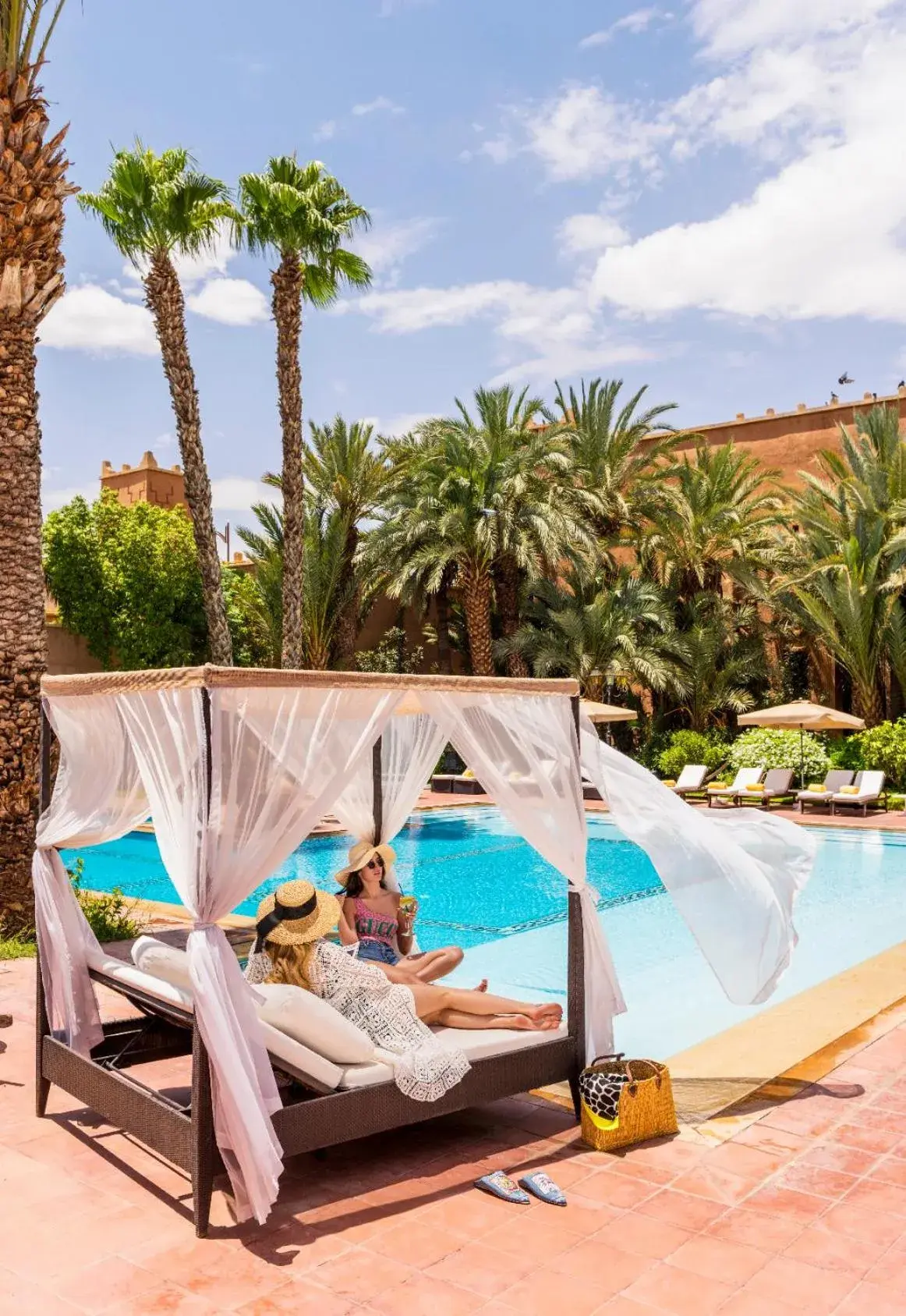 Patio, Swimming Pool in Berbère Palace