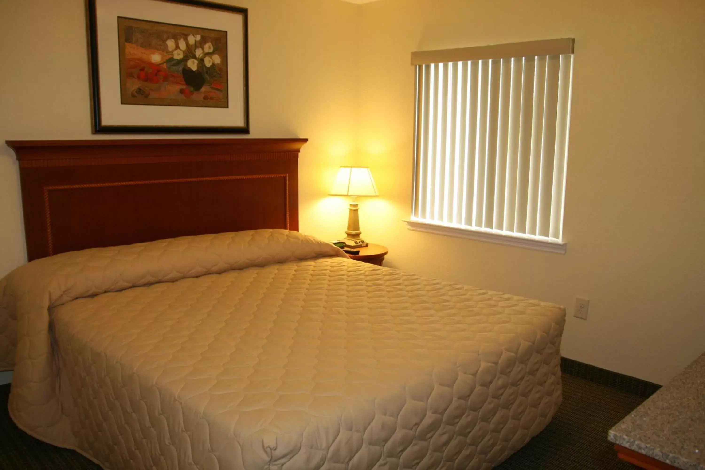 Bed in Affordable Suites of America Augusta