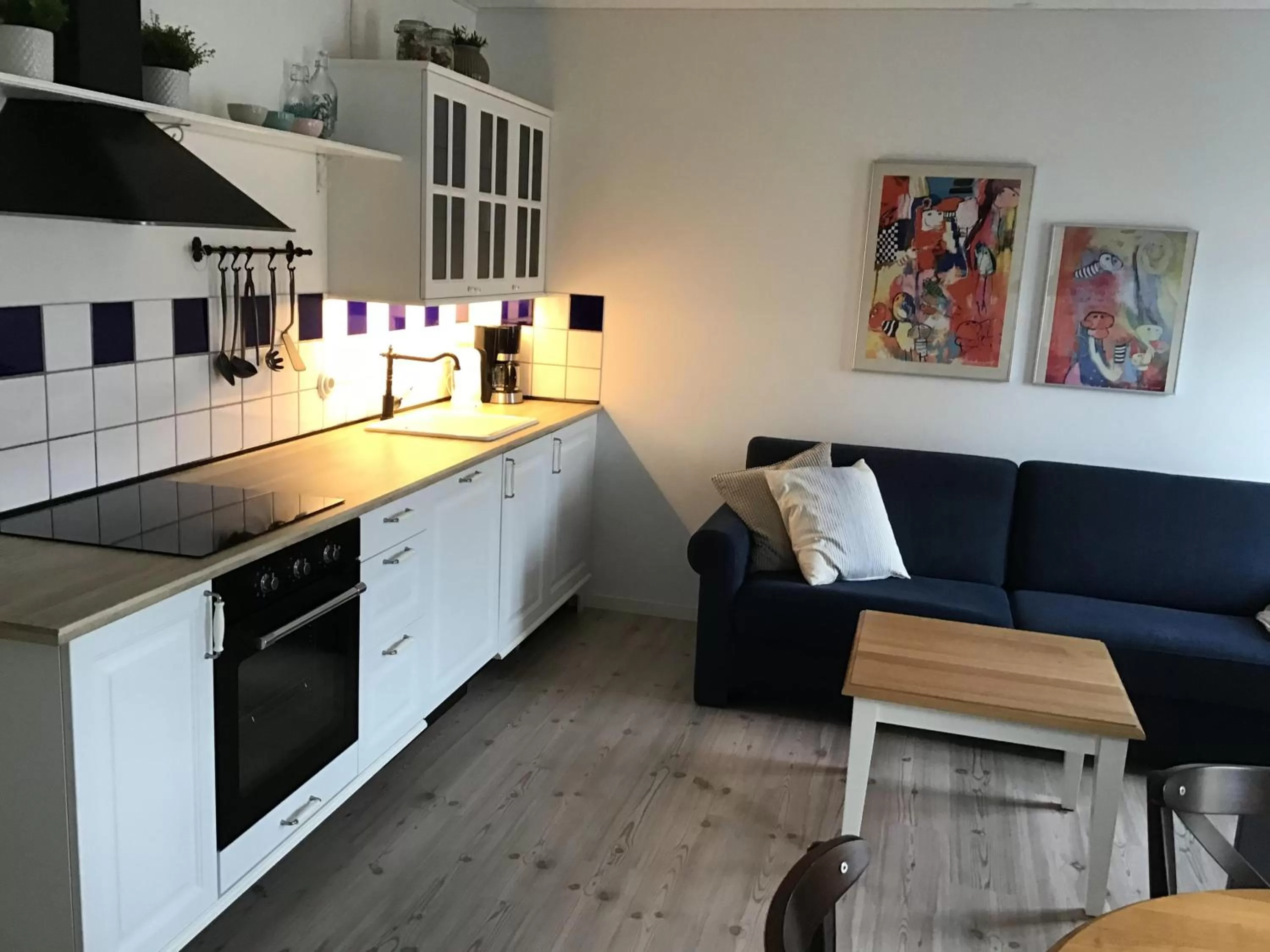 Kitchen or kitchenette in Løkken Badehotel Apartments