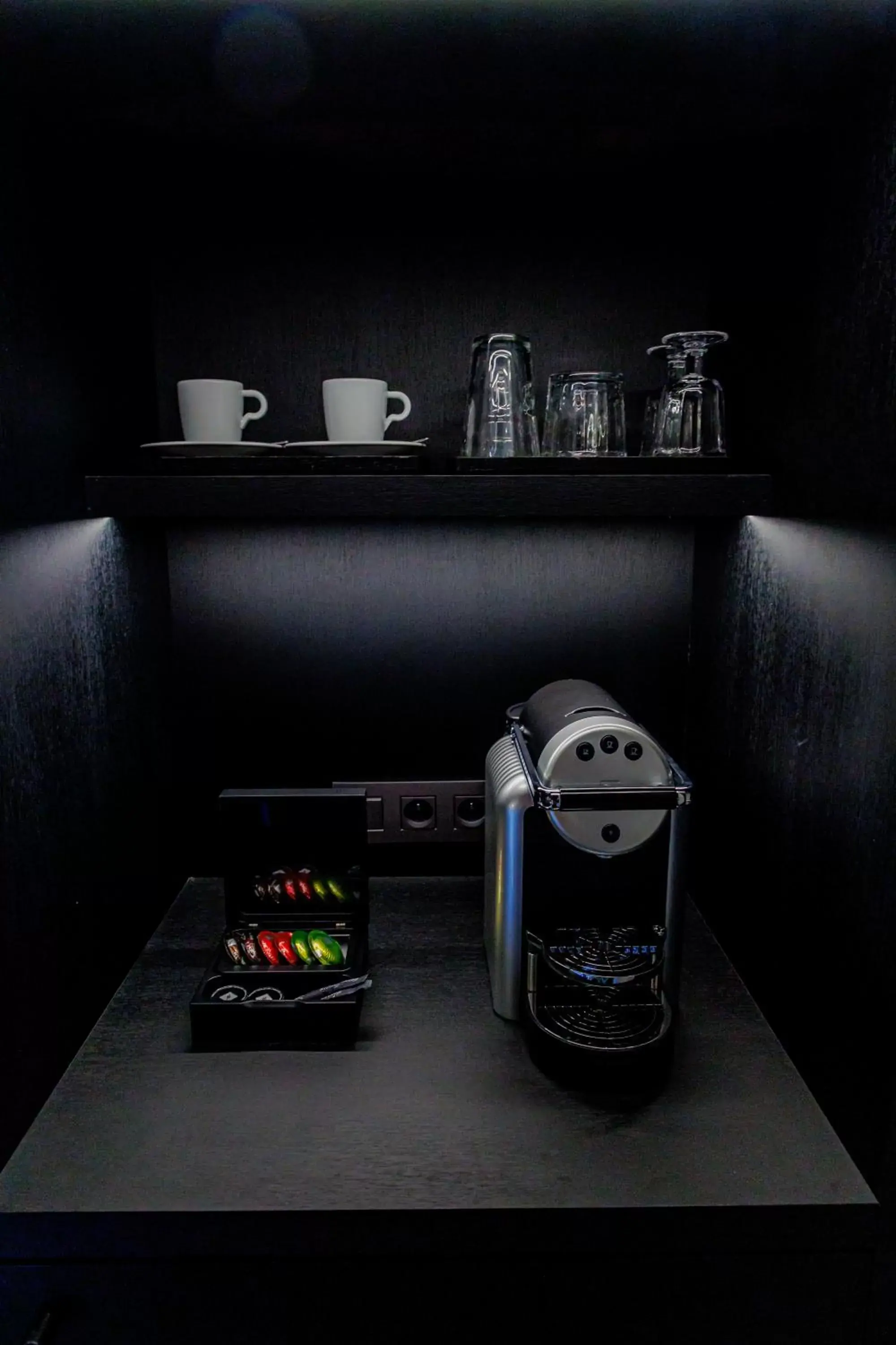 Coffee/tea facilities in Hotel Montanus