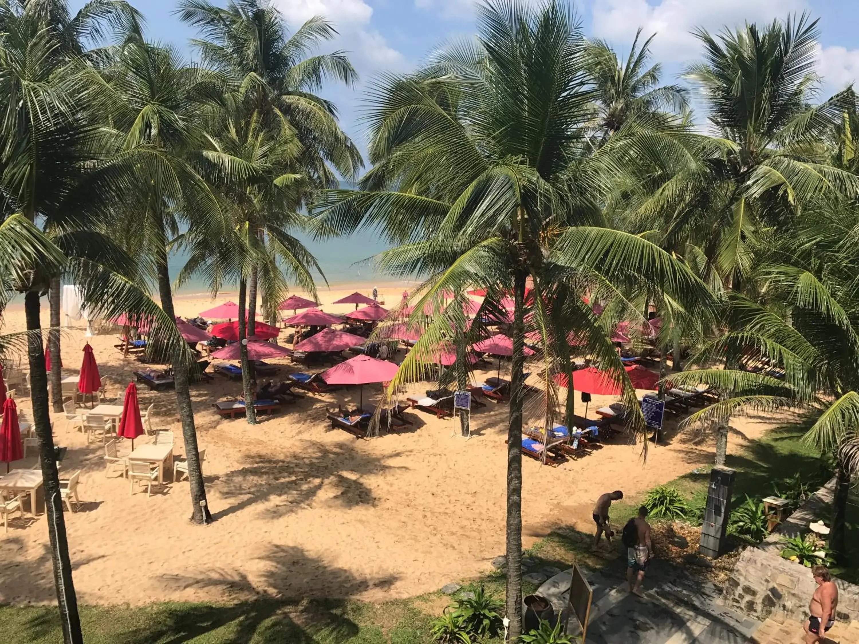 Beach in Tropicana Resort Phu Quoc