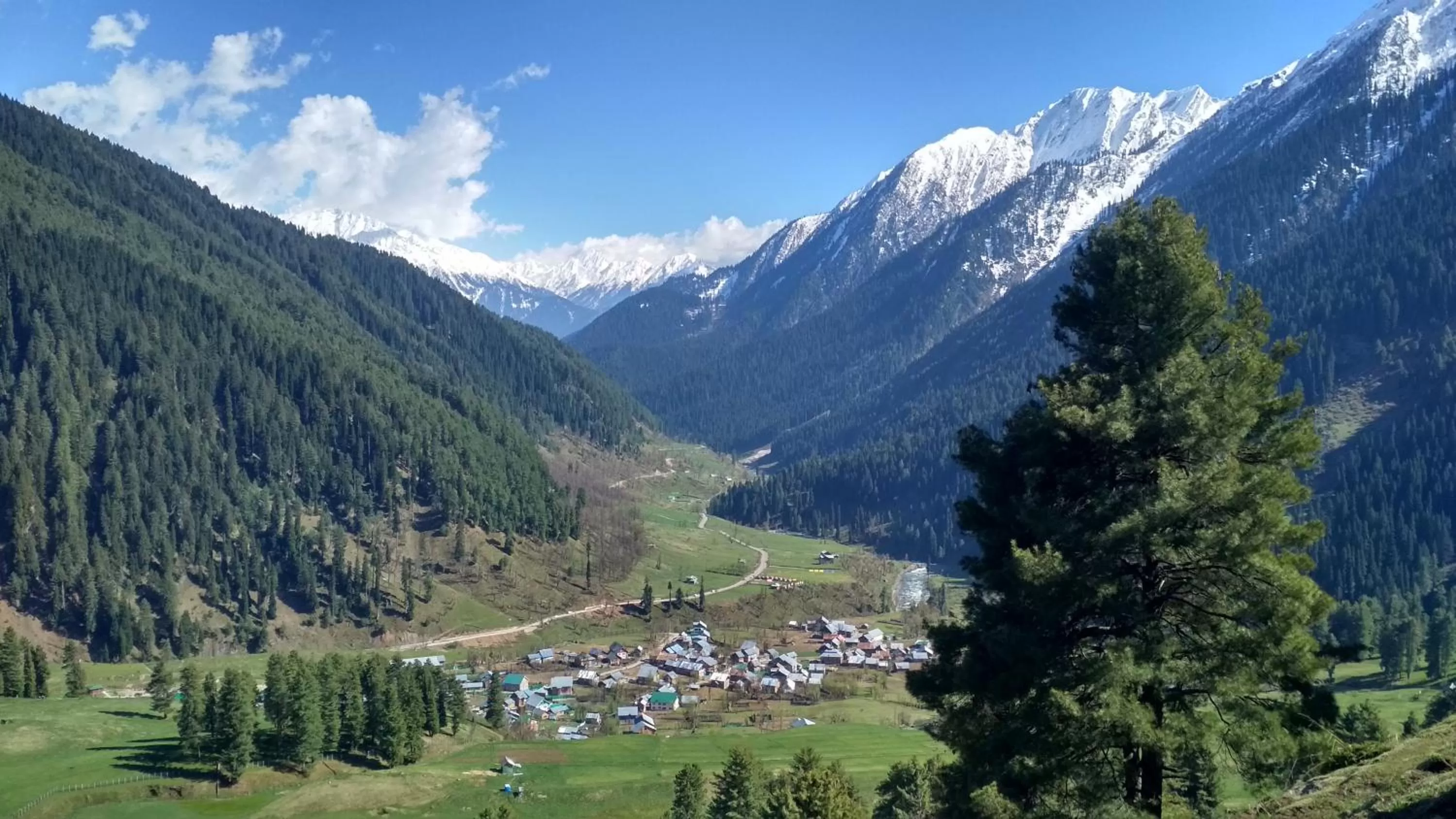 Spring, Natural Landscape in Kolahoi Heights Guest House