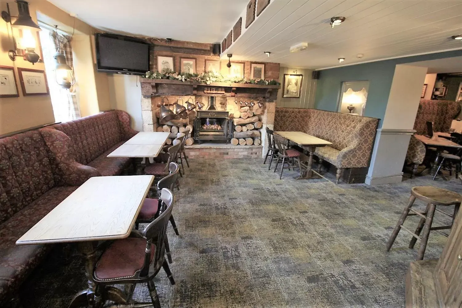 Dining area, Restaurant/Places to Eat in The Kings Arms Hotel