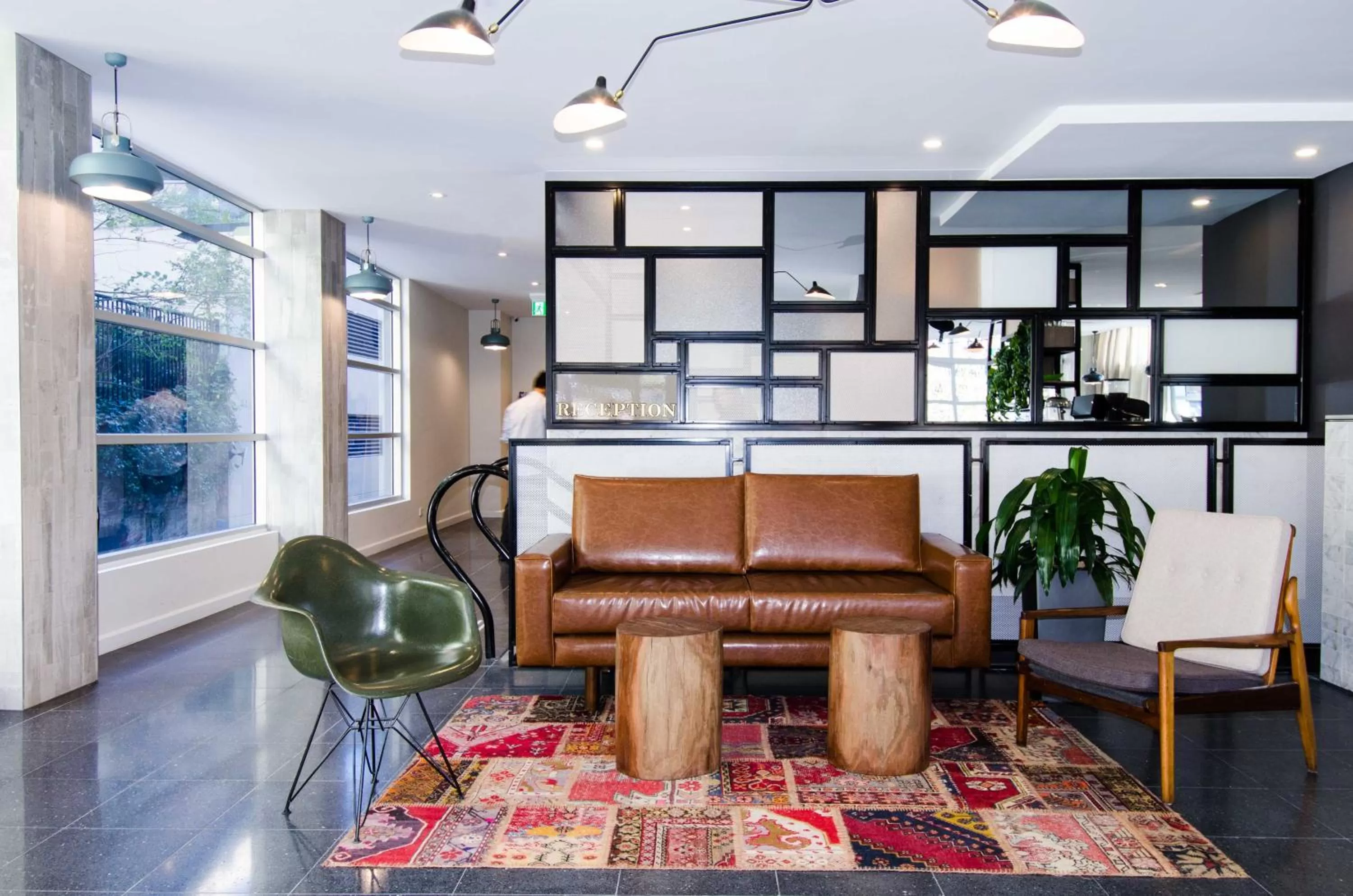 Lobby or reception in ibis budget Sydney East