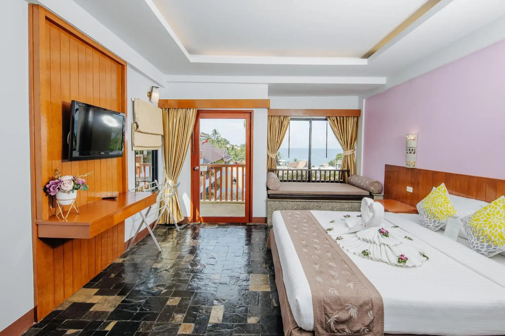 Bedroom, Bed in Karona Resort & Spa - SHA Extra Plus Bedroom, Bed in Karona Resort & Spa - SHA Extra Plus