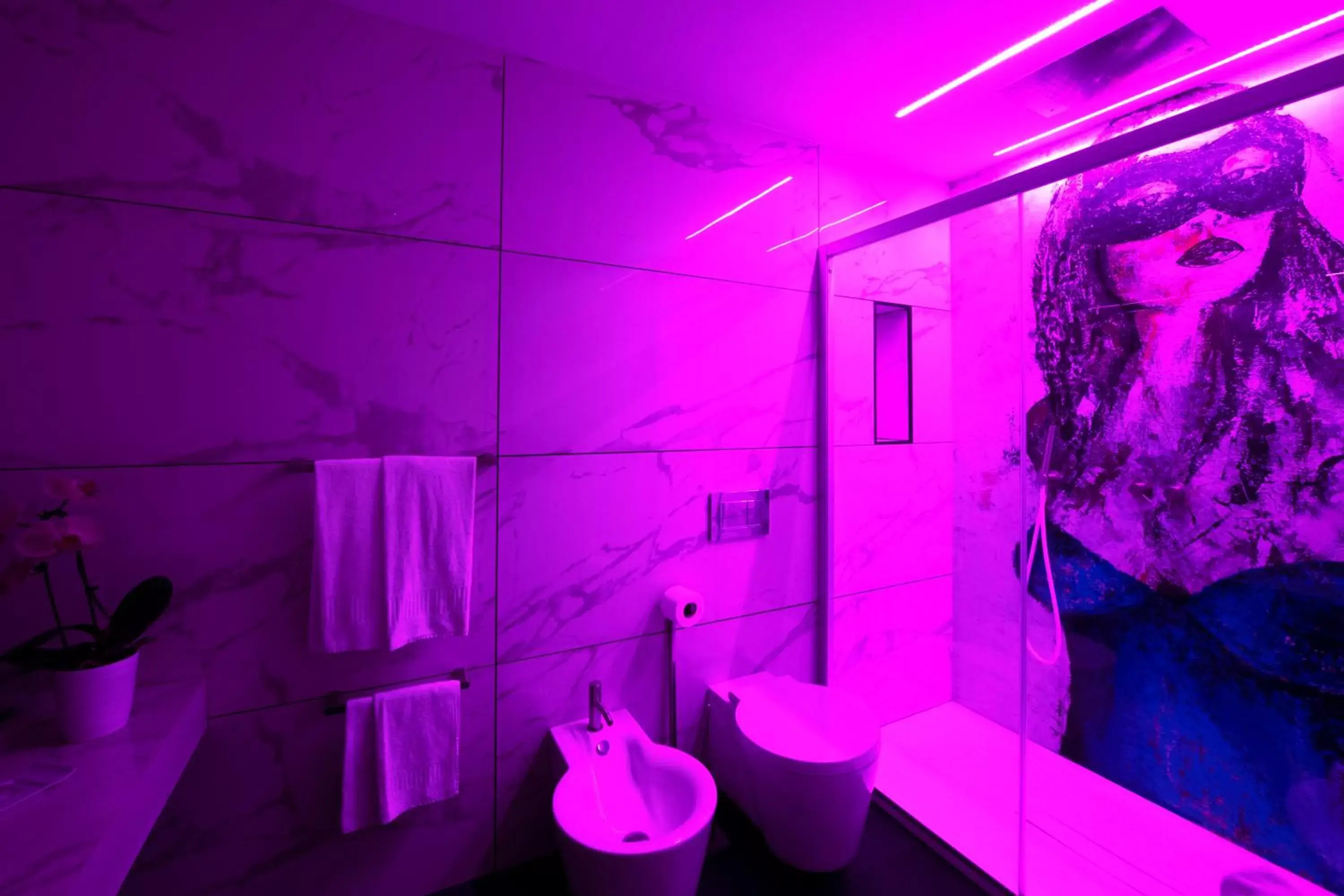 Bathroom in Positano Art Hotel Pasitea