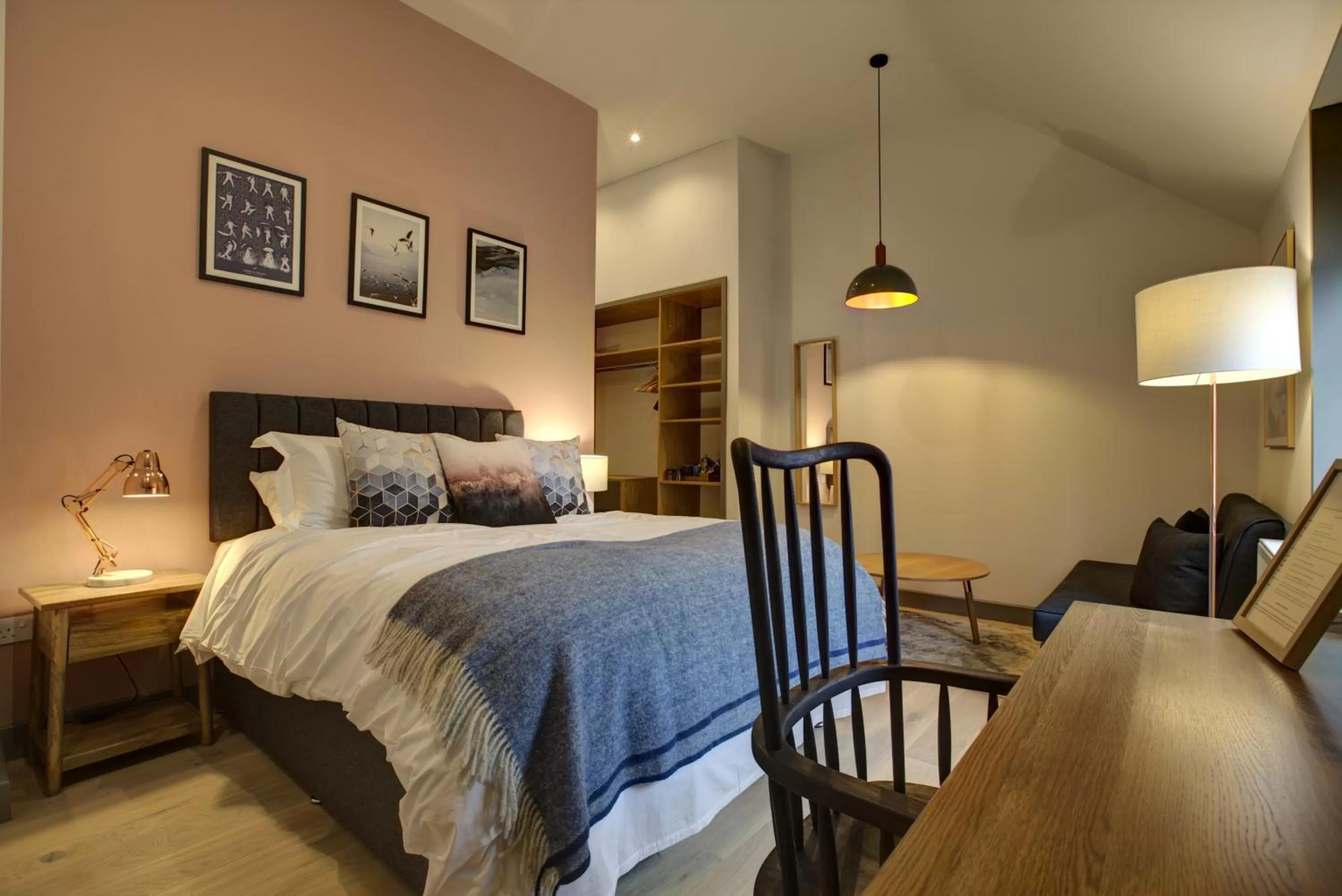 Bed in The Temple Inn