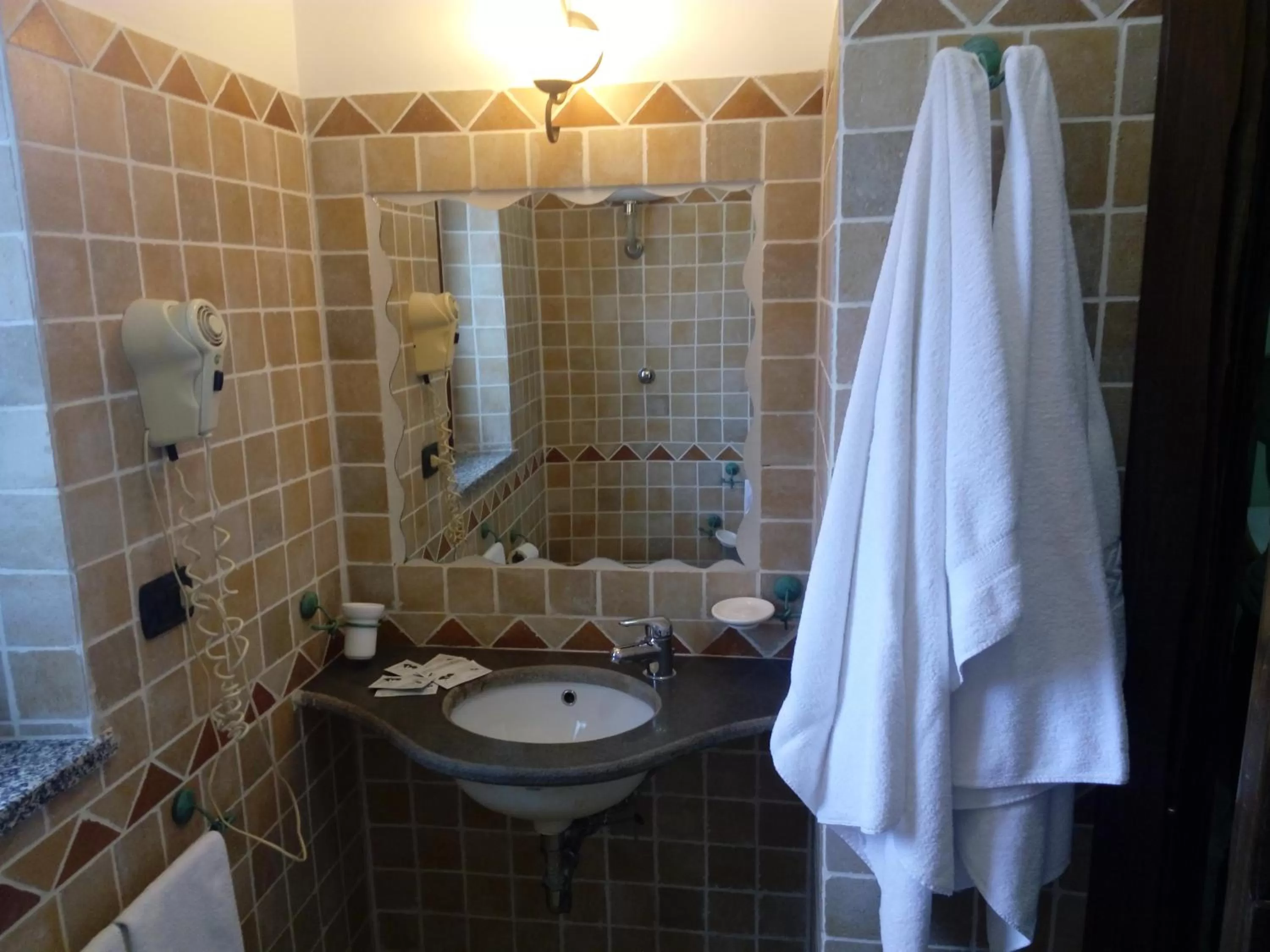 Bathroom in Hotel Sirio