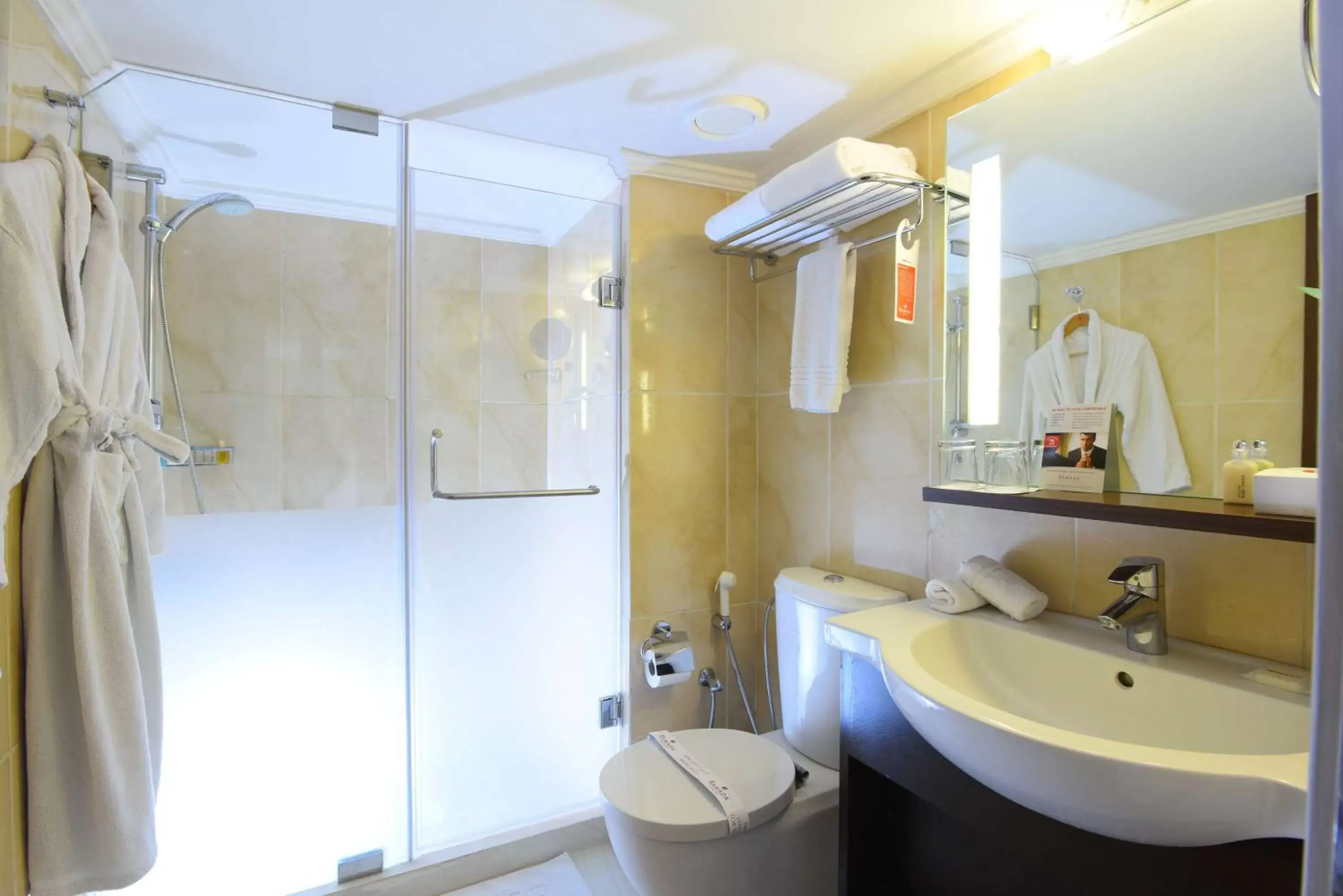 Photo of the whole room, Bathroom in Ramada by Wyndham Downtown Beirut