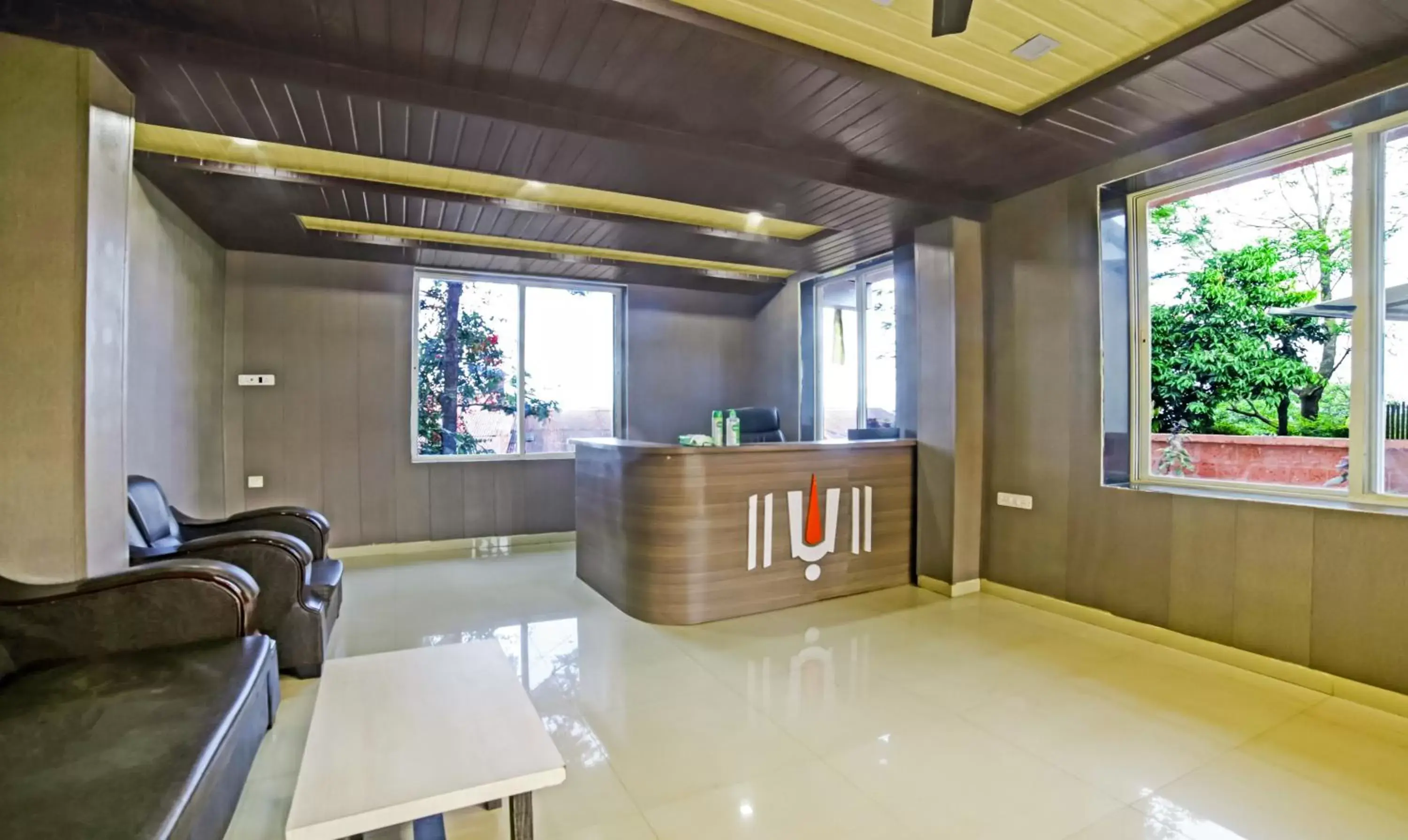 Lobby or reception in Treebo Balaji Excellency with Pool & Spa Lobby or reception in Treebo Balaji Excellency with Pool & Spa