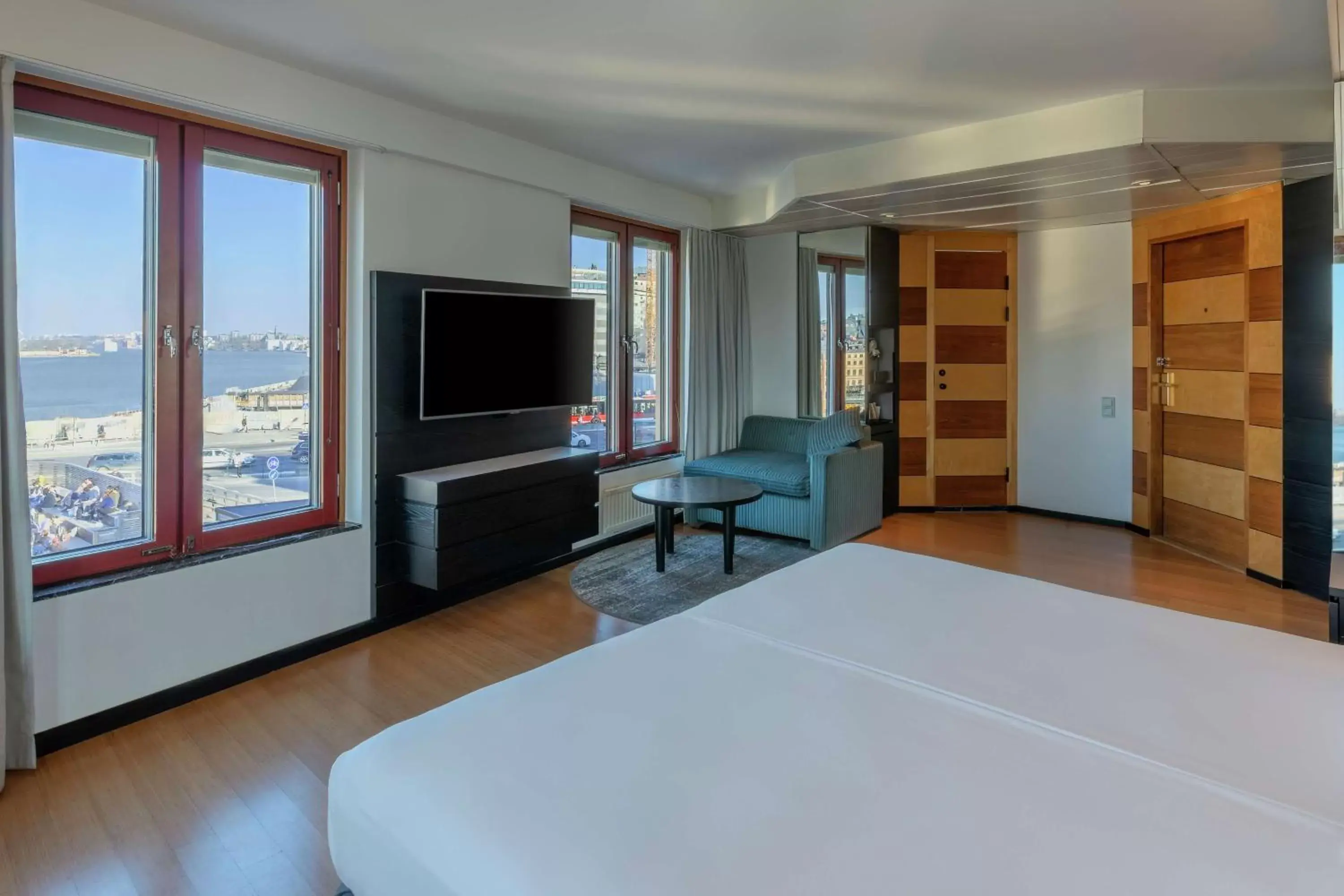 Bedroom in Hilton Stockholm Slussen Hotel