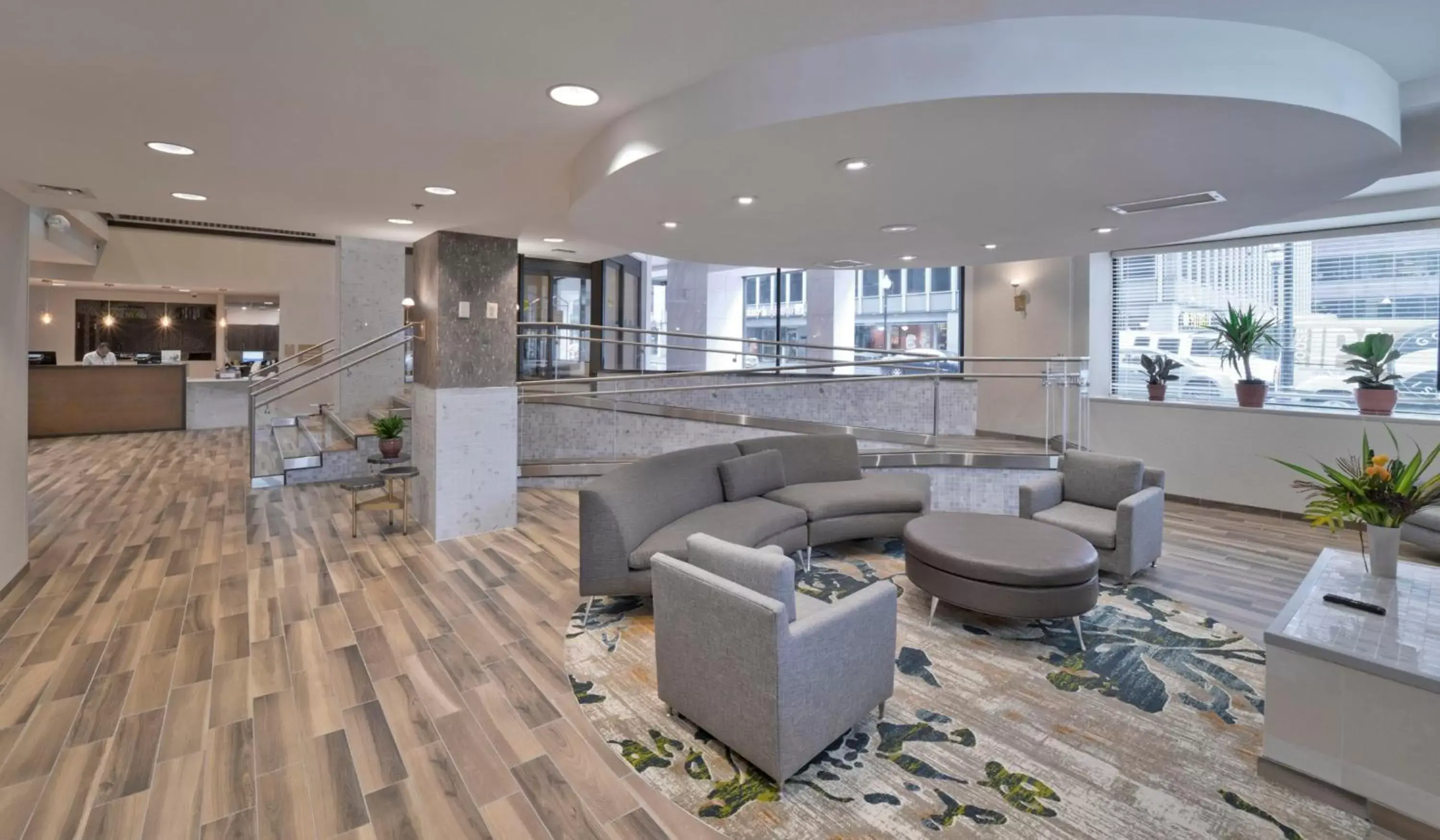 Property building, Lounge/Bar in Candlewood Suites Baltimore - Inner Harbor, an IHG Hotel