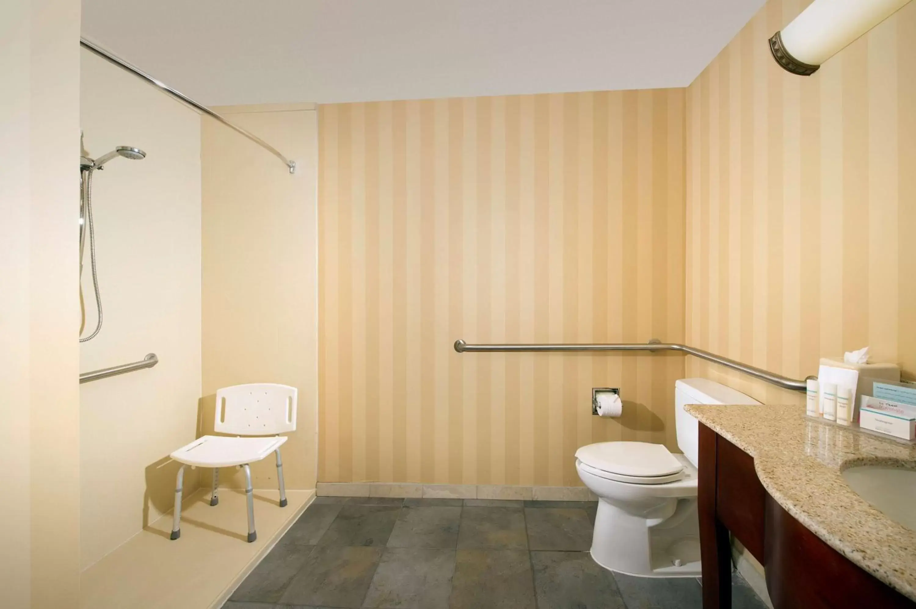 Bathroom in Hampton Inn and Suites San Antonio Airport