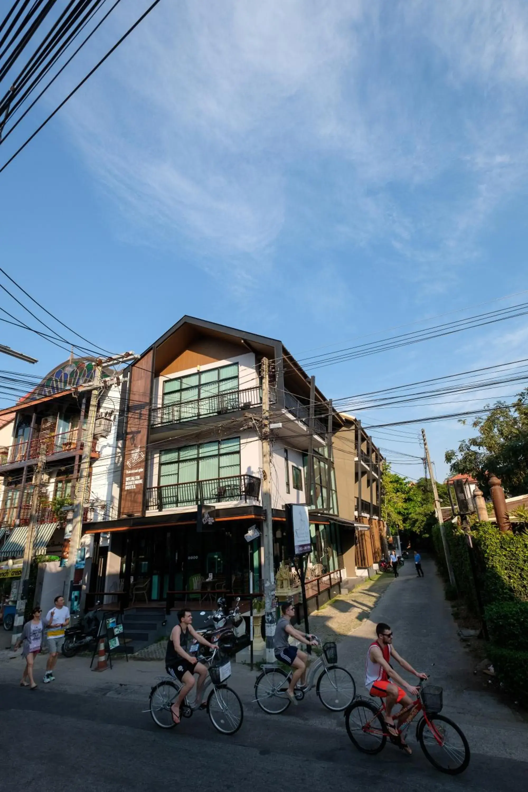 Facade/entrance in Wealth Boutique Hotel Chiang Mai