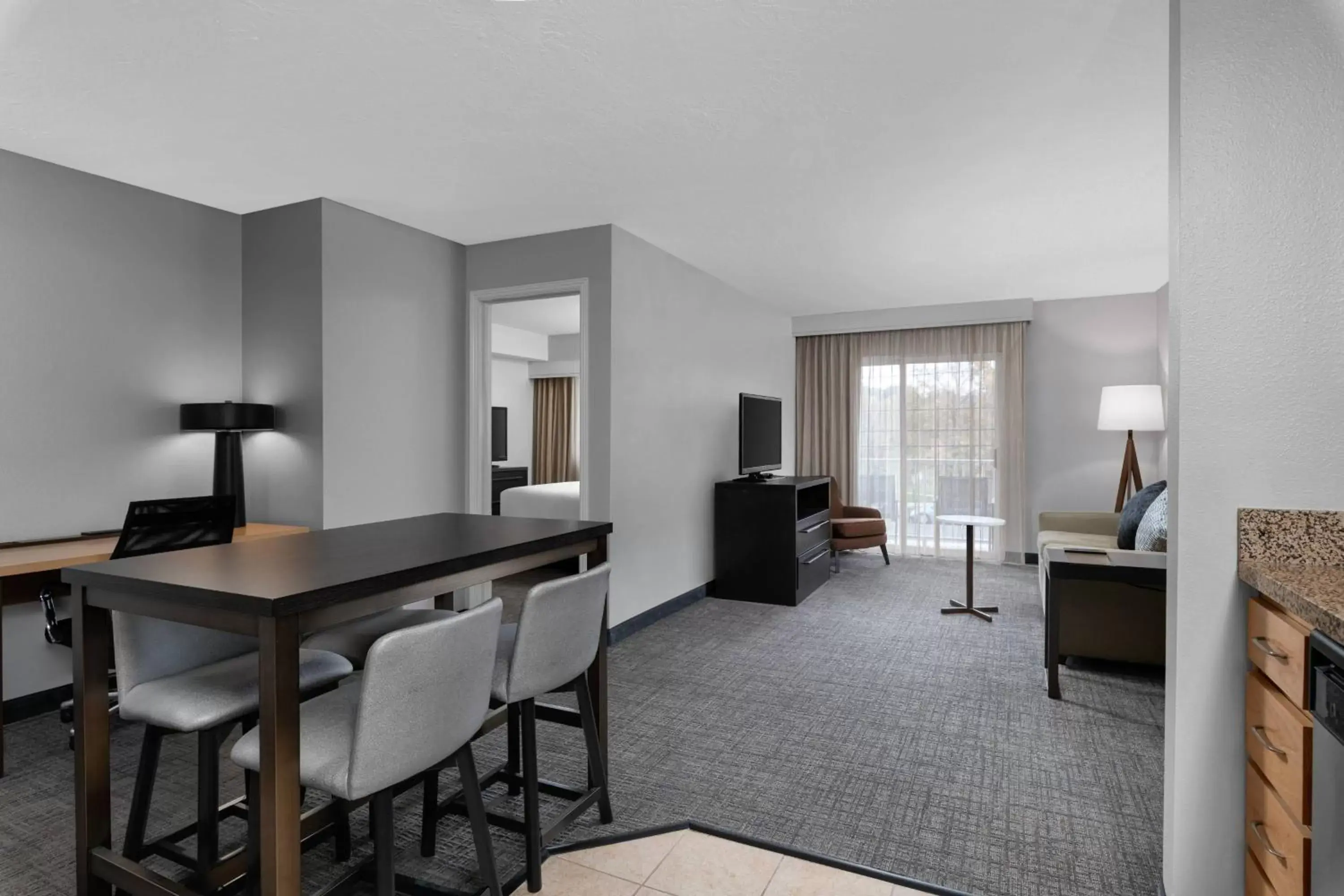 Living room, Dining Area in Residence Inn by Marriott Salt Lake City Downtown