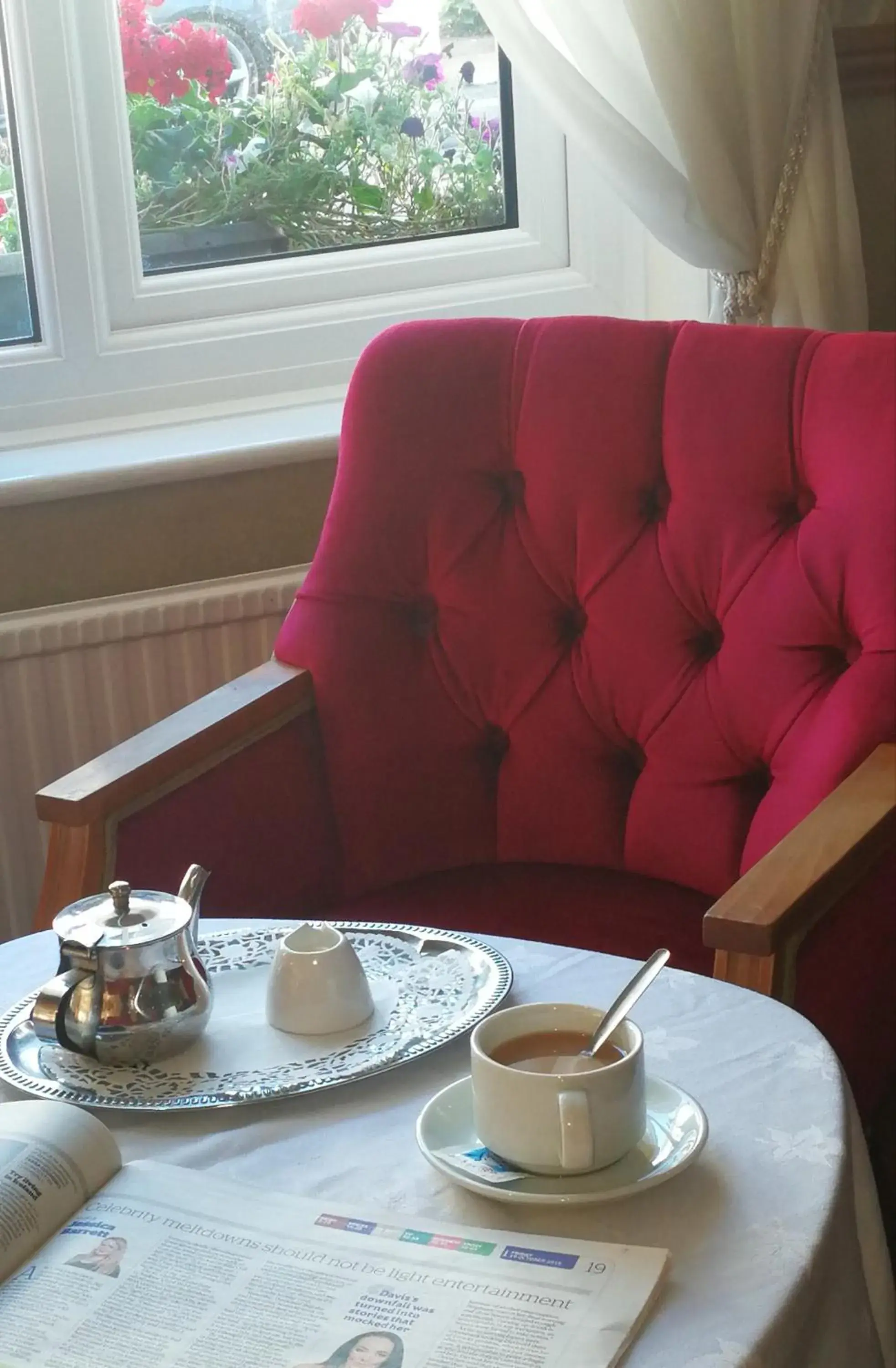 Non alcoholic drinks, Seating Area in Torbay Court Hotel