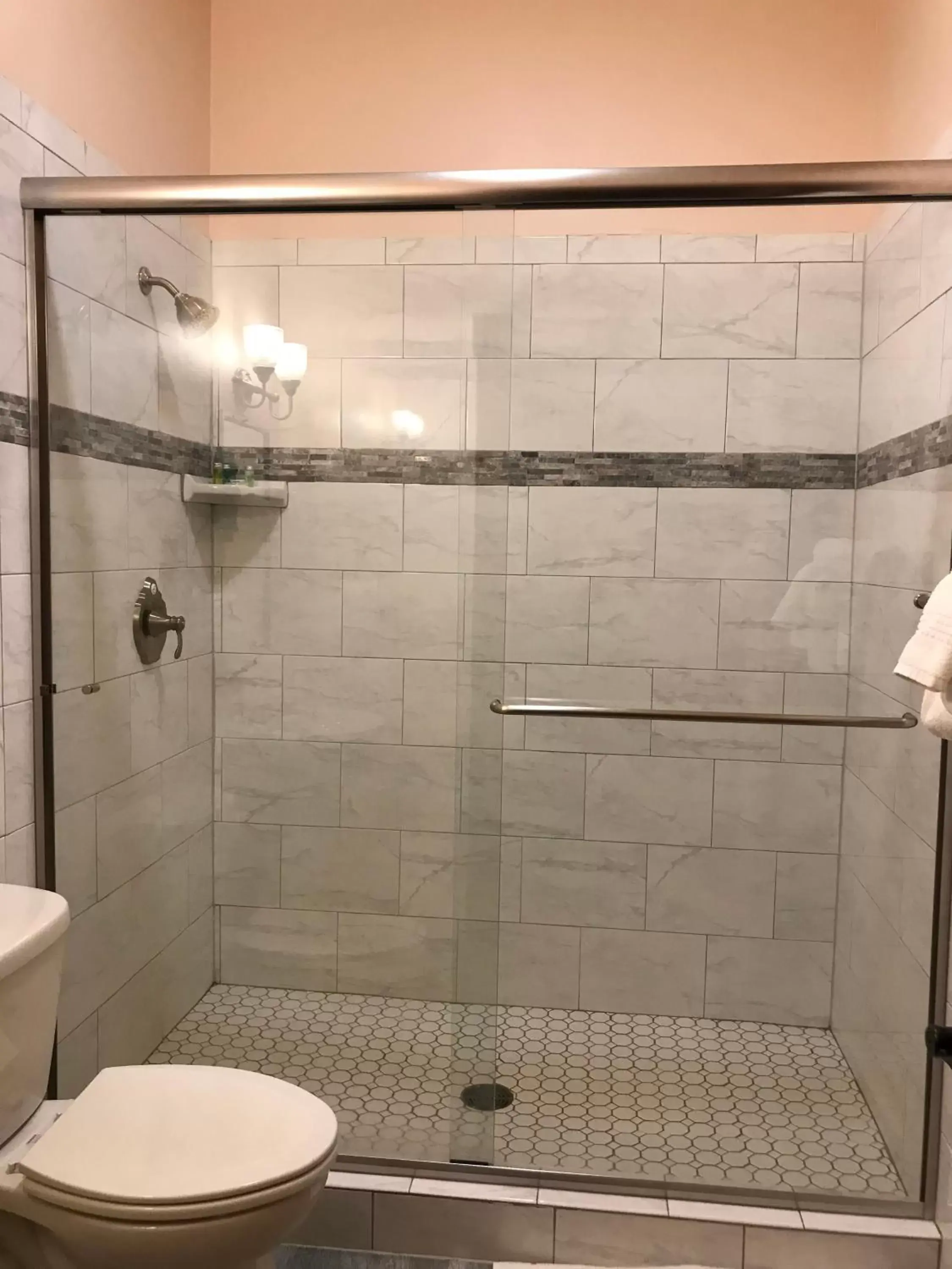 Shower, Bathroom in Hotel Sutter