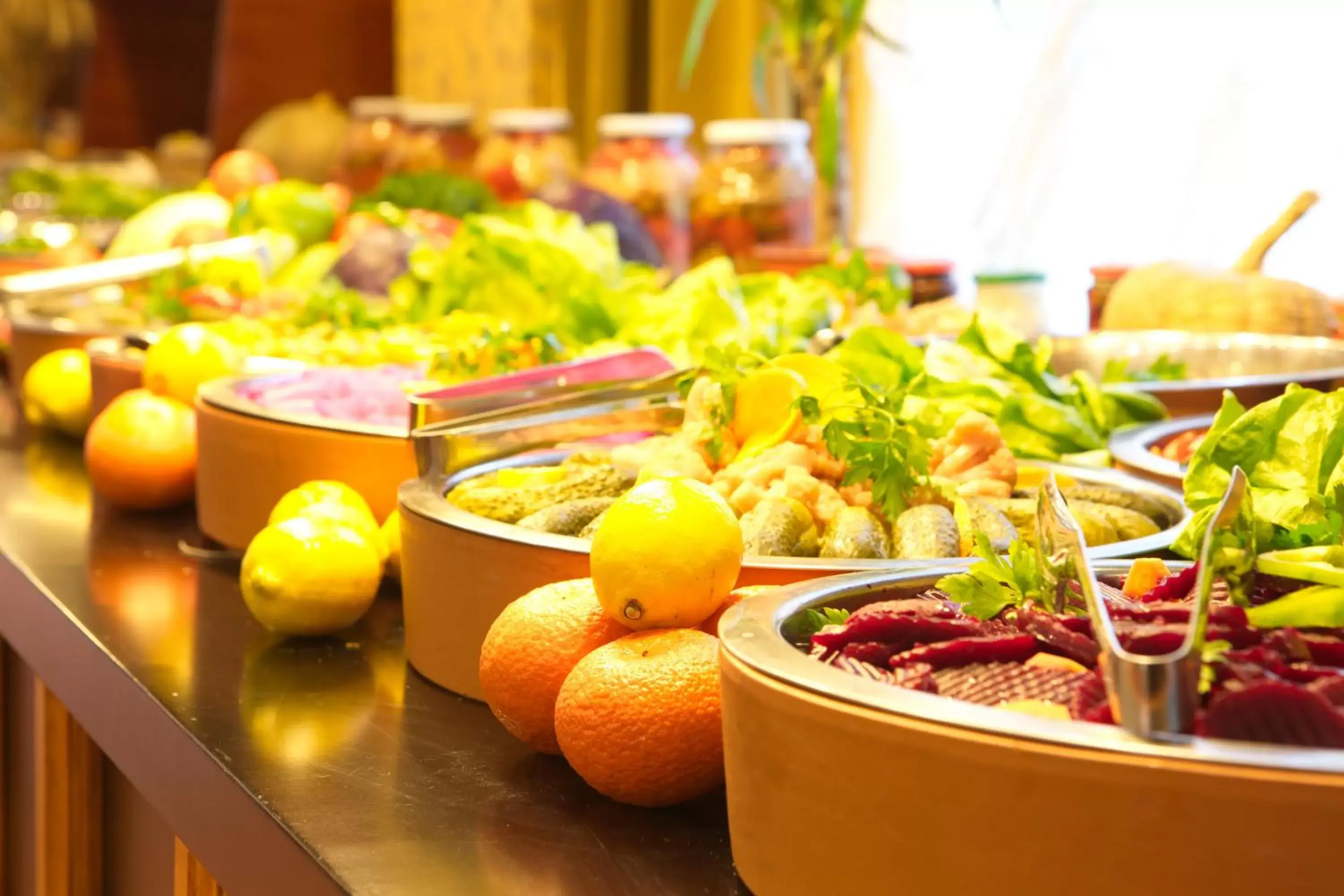 Buffet breakfast, Food in Phoenicia Grand Hotel