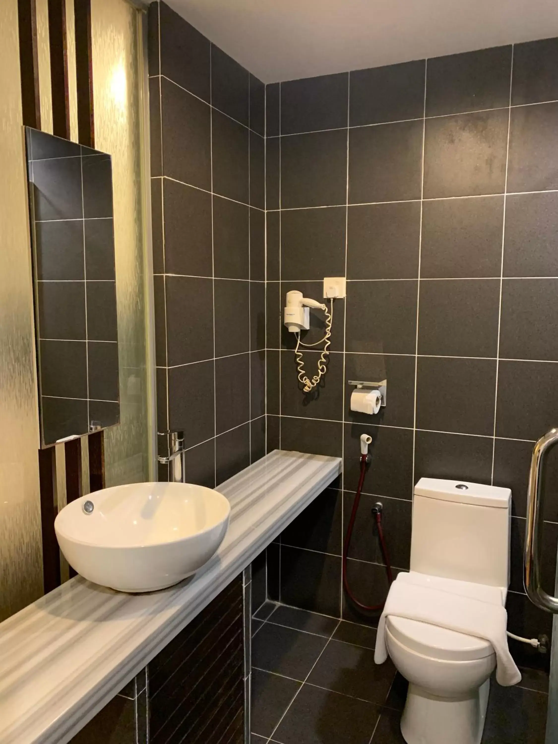 Bathroom in T+ Hotel Sungai Petani