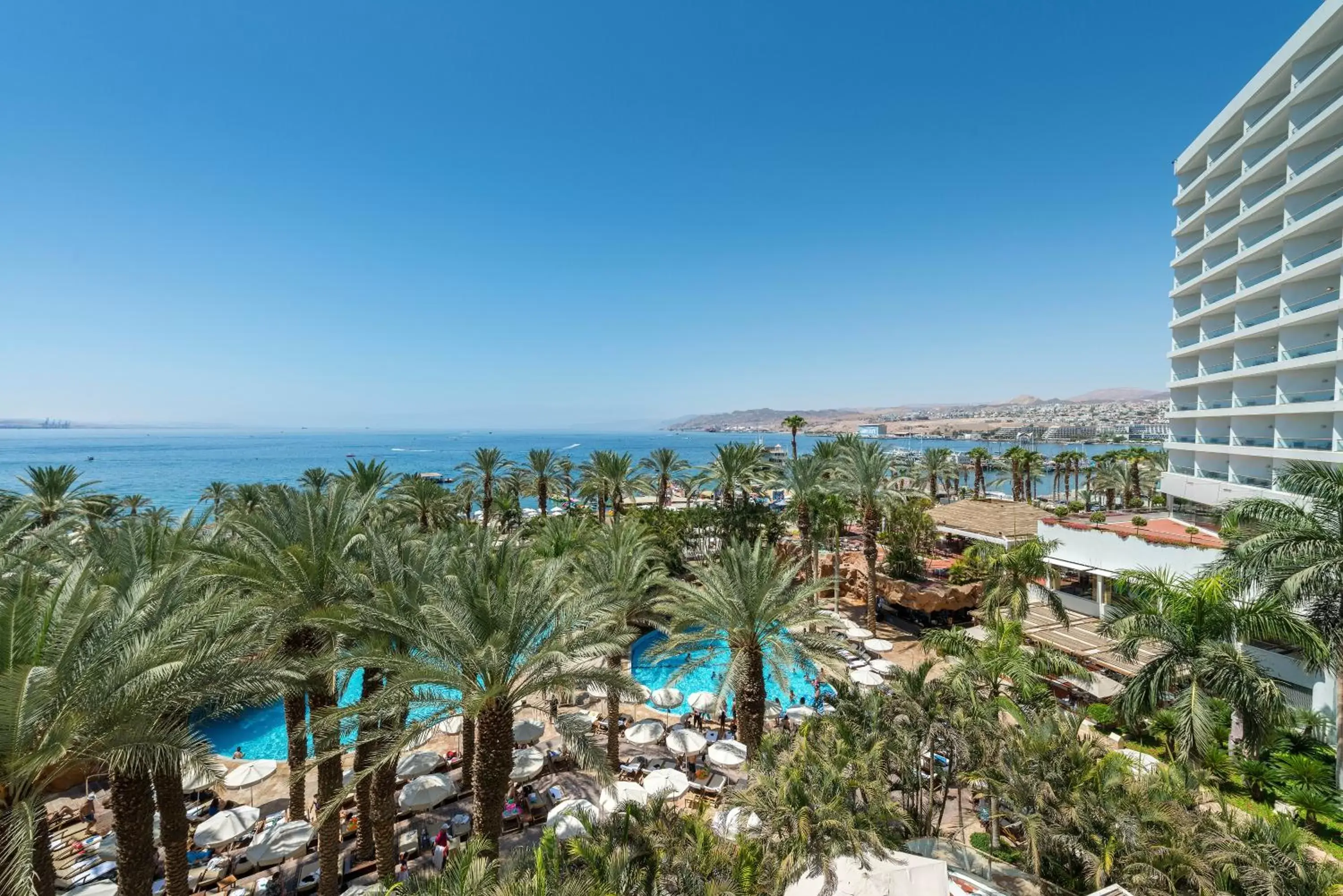 Property building, Pool View in Royal Beach Eilat by Isrotel Exclusive