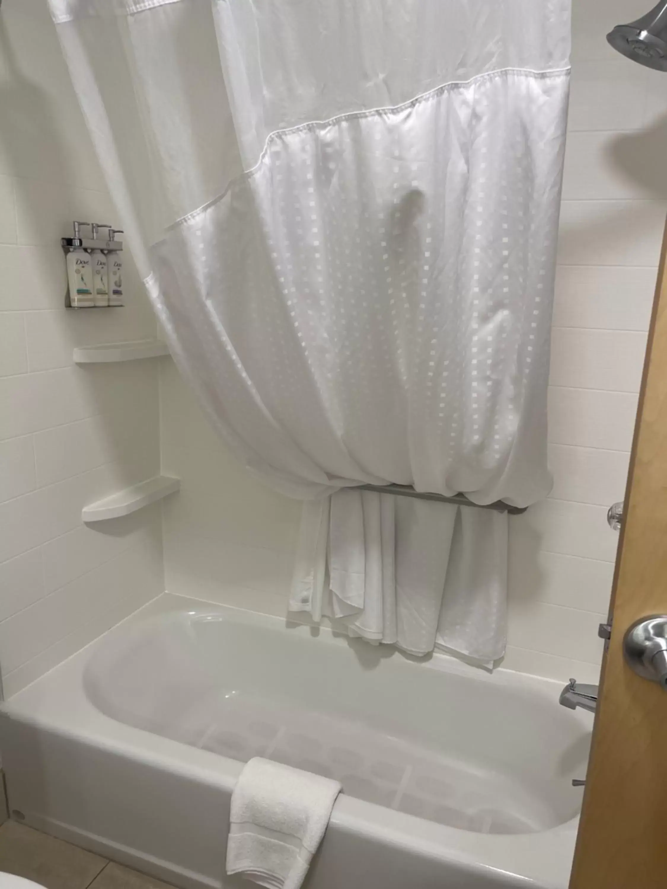 Shower, Bathroom in Holiday Inn Express Cedar Rapids - Collins Road, an IHG Hotel