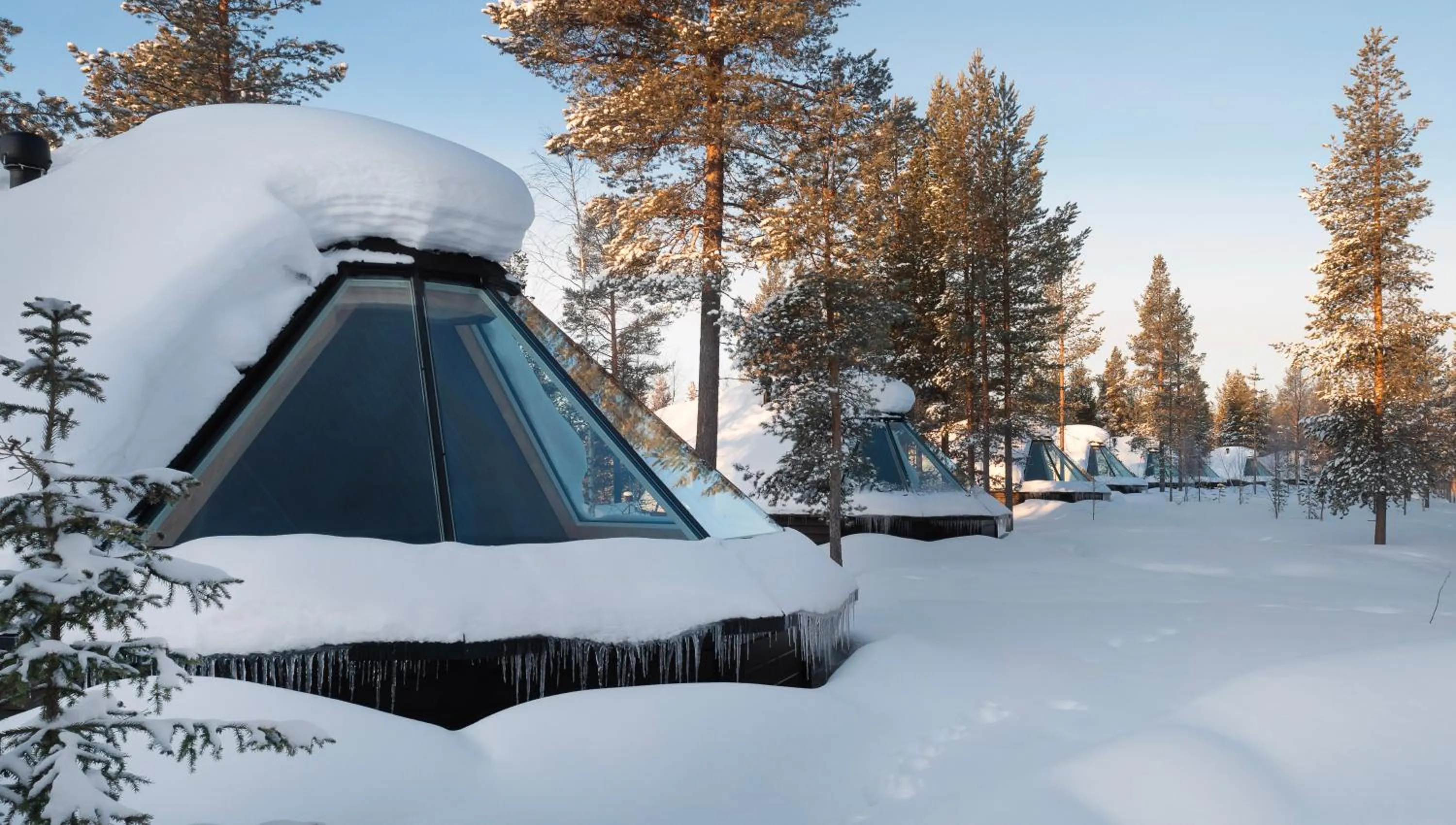 Property building in Aurora Village Ivalo