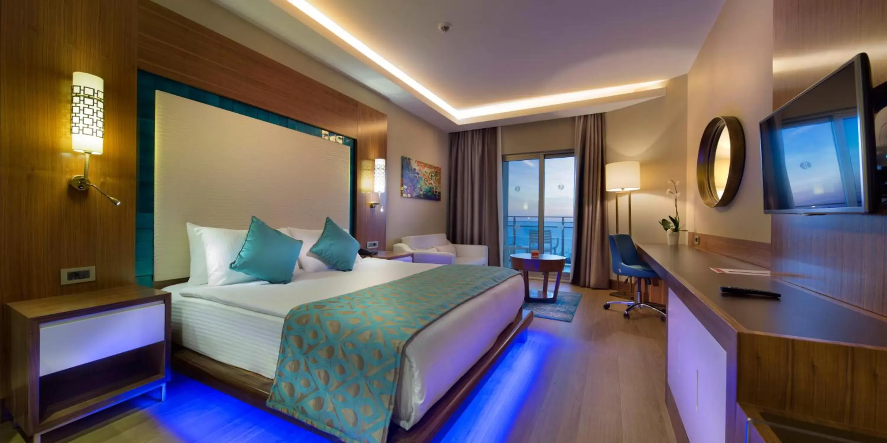 Bedroom in Ramada Resort Kusadasi & Golf