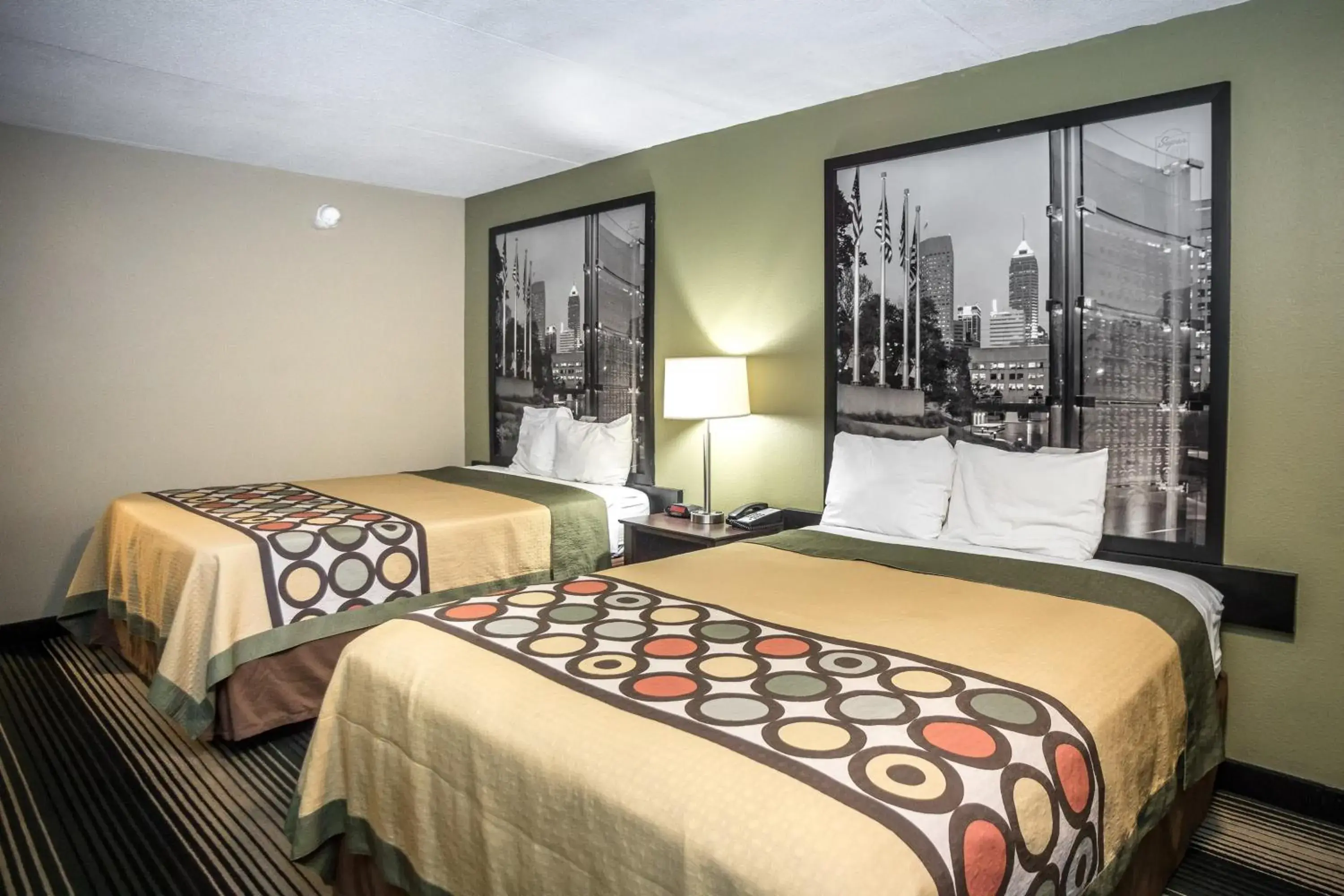 Bedroom, Bed in Super 8 by Wyndham Indianapolis South
