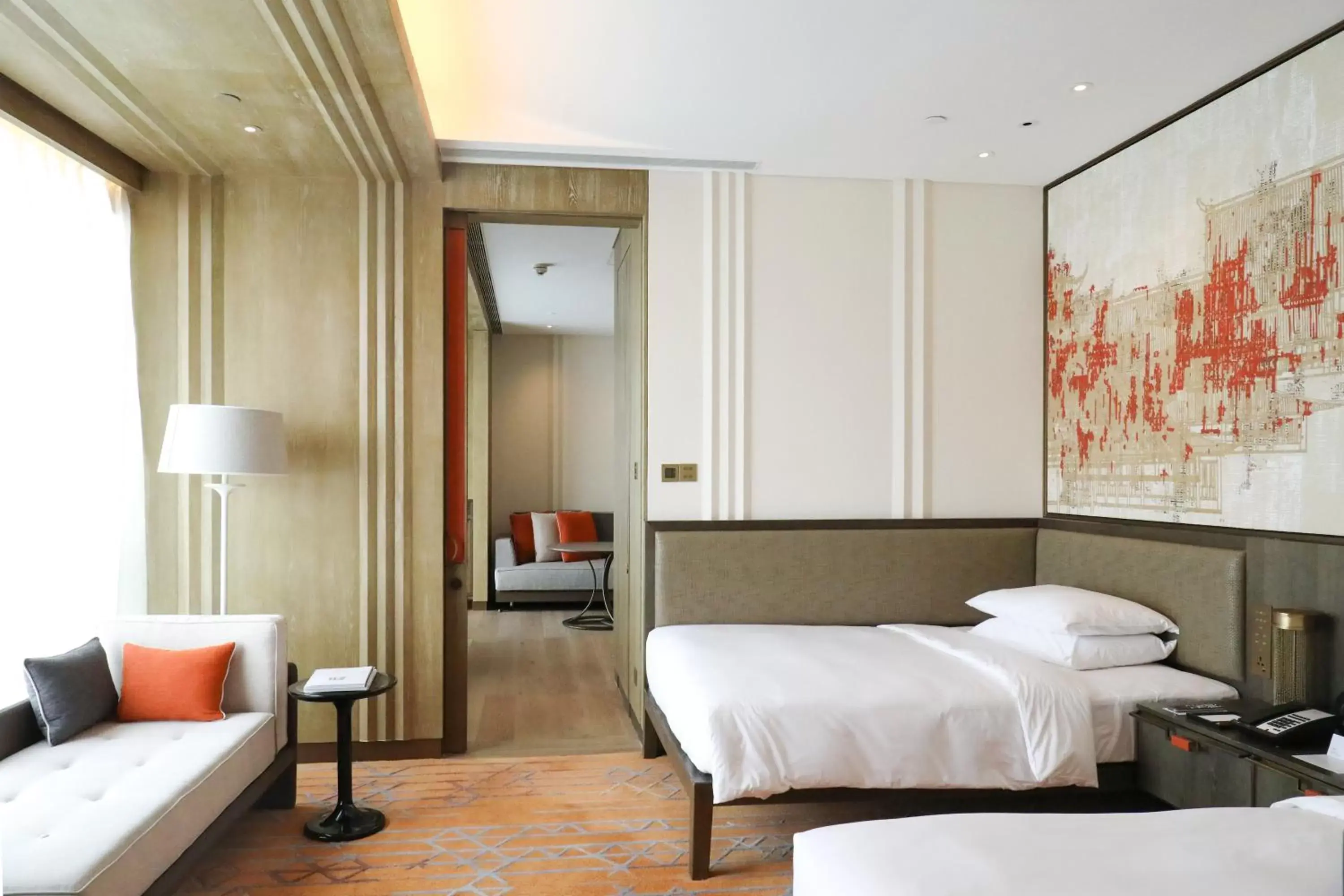 Bed in Grand Hyatt Xi'an