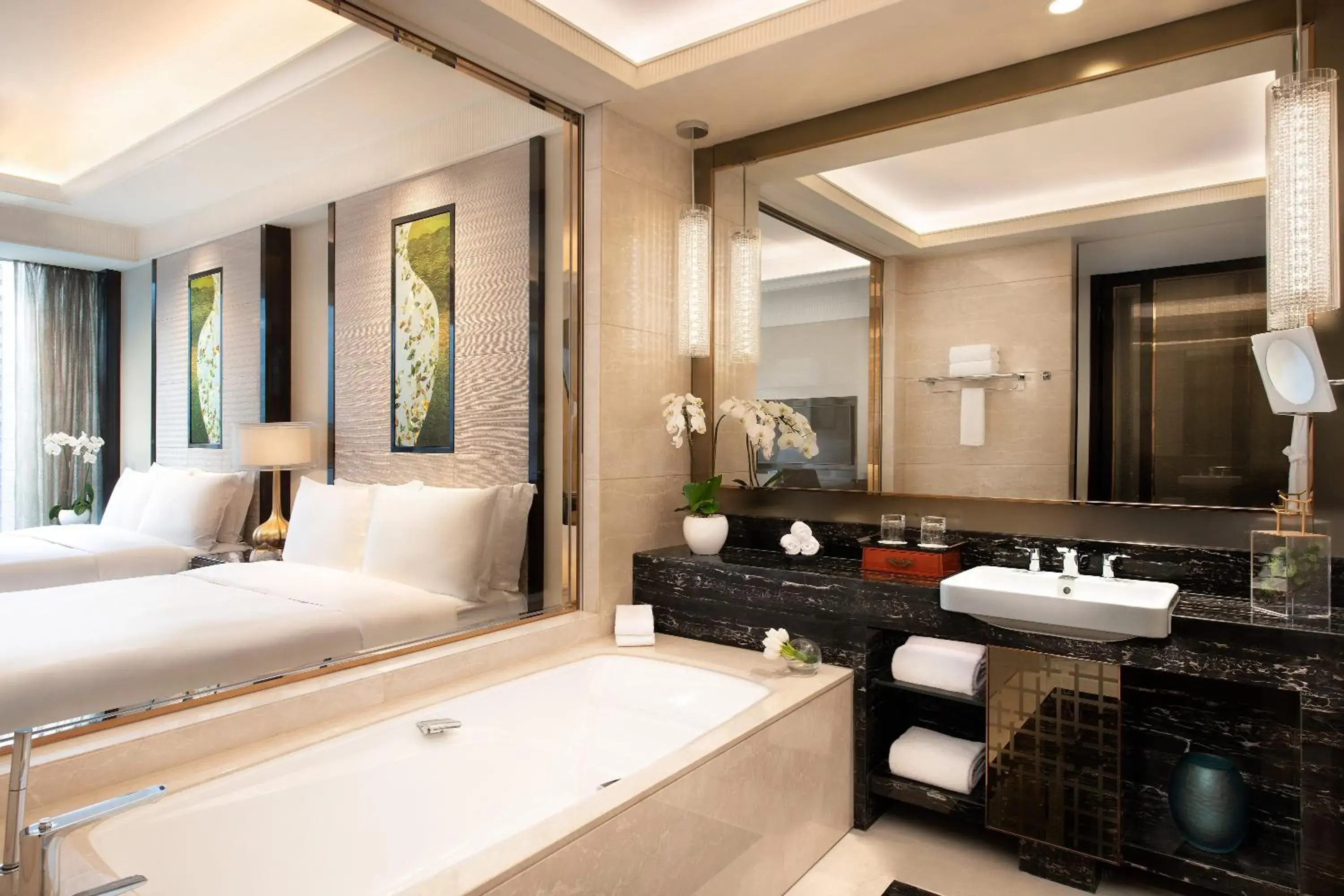 Bathroom in Fairmont Chengdu