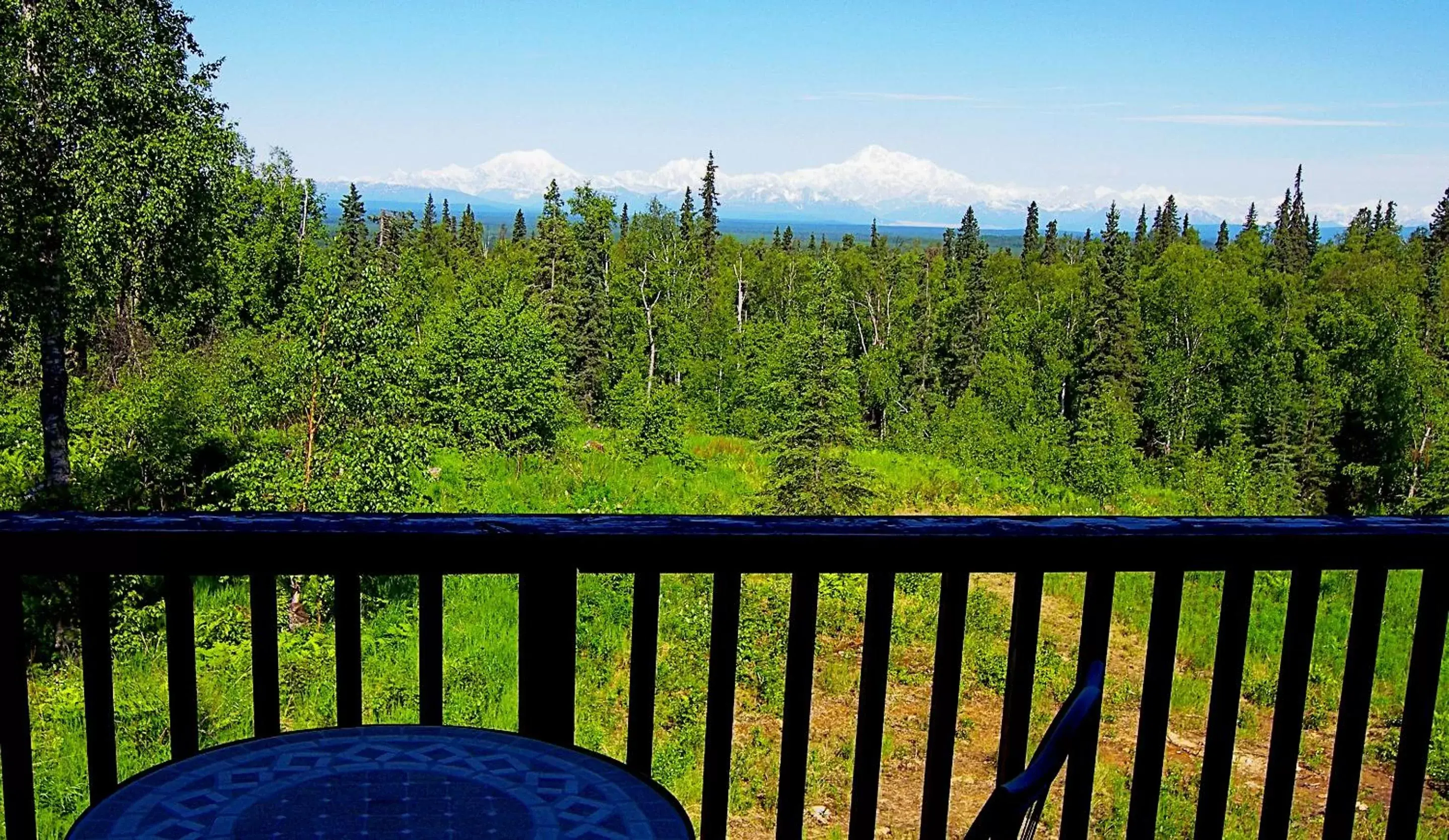 Balcony/Terrace in Grace and Bill's Freedom Hills B&B