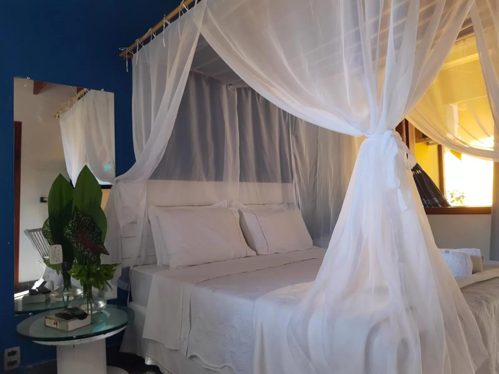 Bed in Magias de Paraty Ecopousada