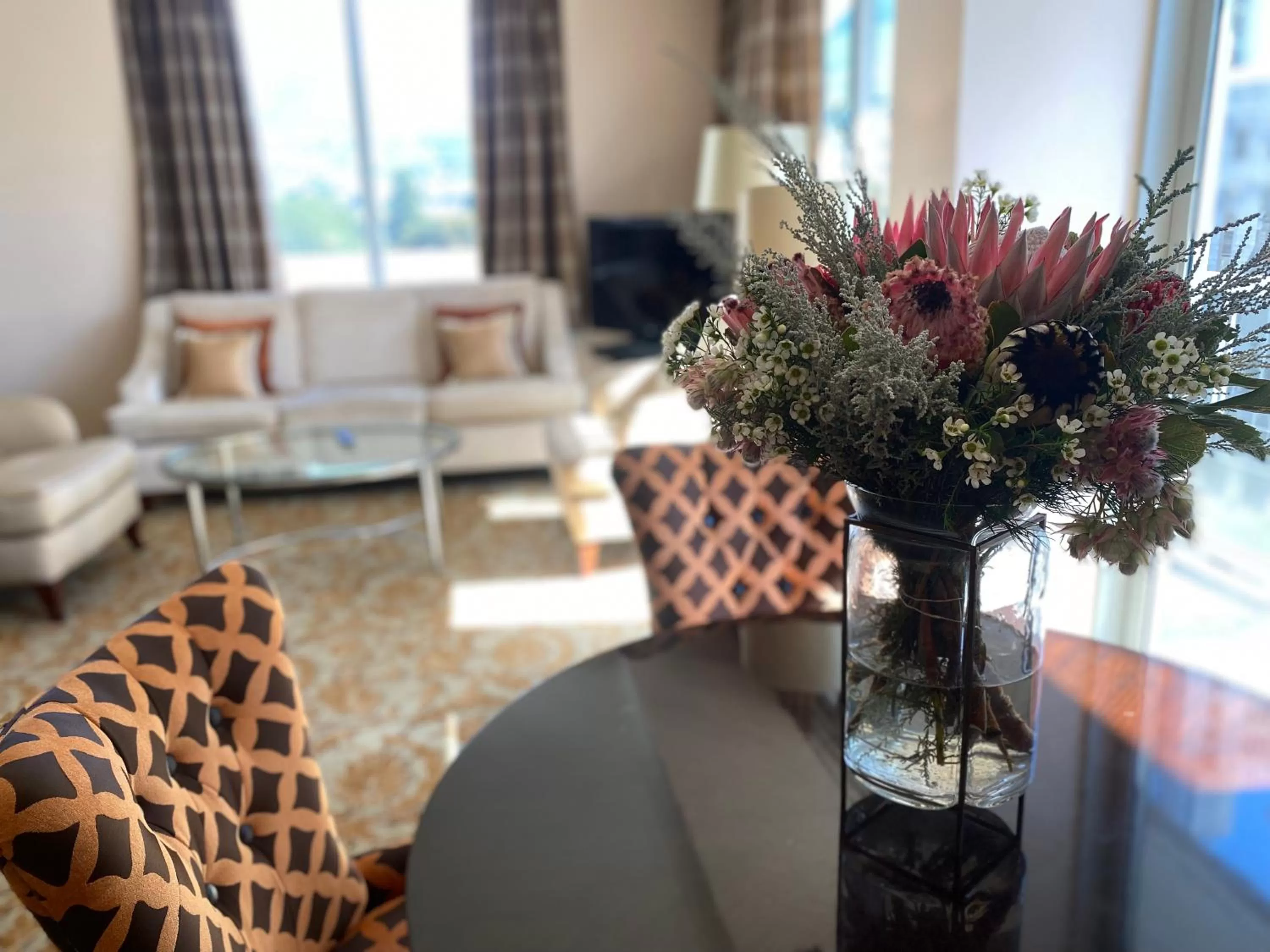 Seating Area in Taj Executive Suites, Private Residence